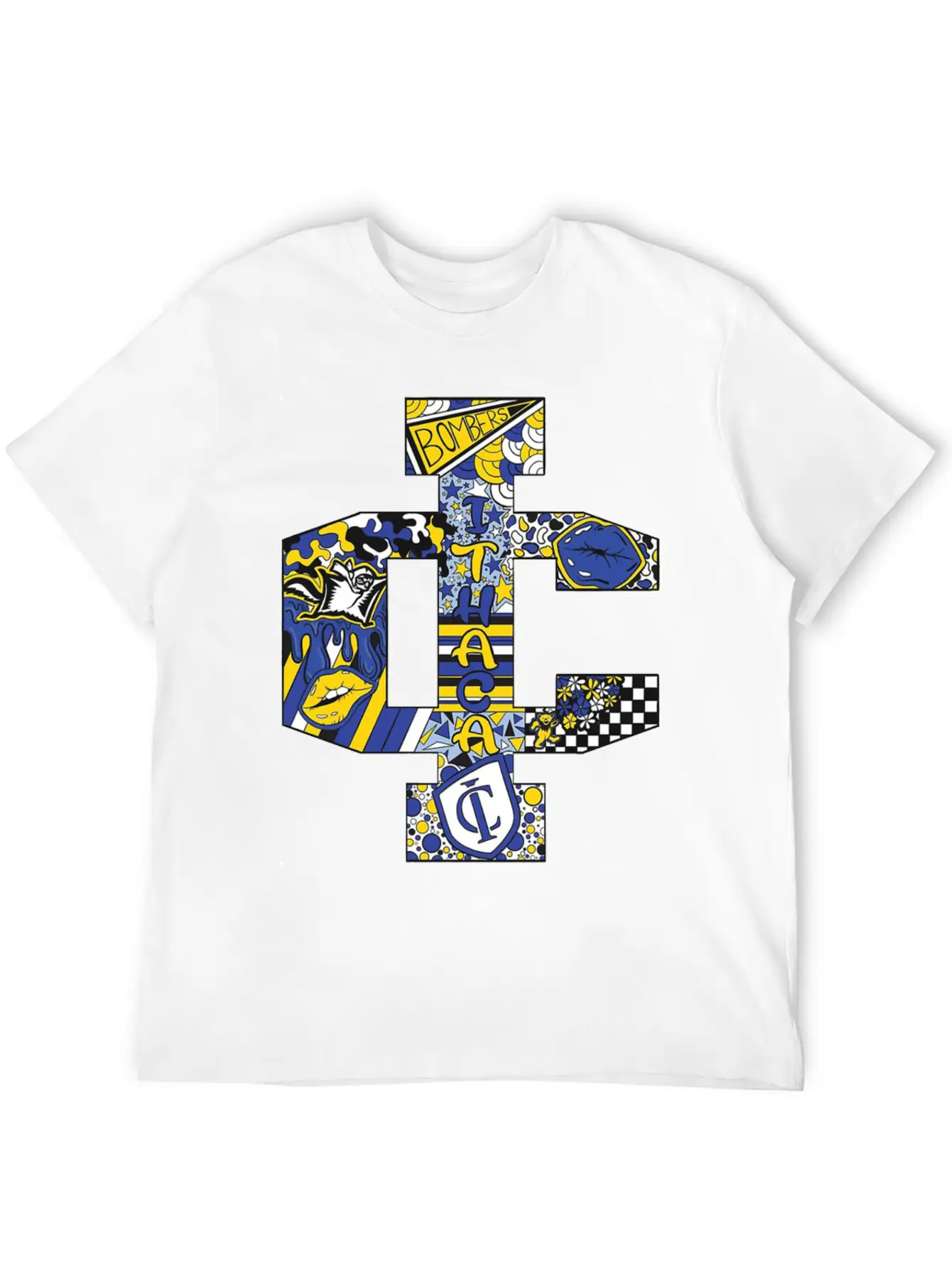 College Spirit Unisex Short Sleeve Soft Cotton T-Shirt – Casual Everyday Wear