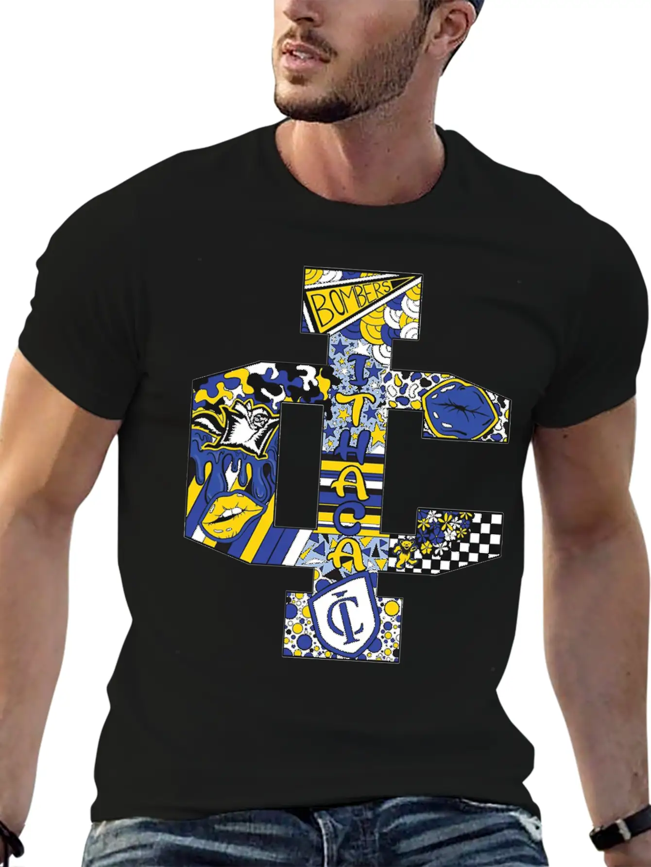 College Spirit Unisex Short Sleeve Soft Cotton T-Shirt – Casual Everyday Wear