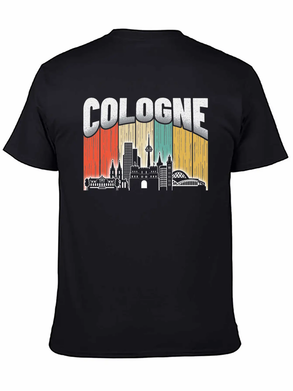 Cologne Germany Breathable Soft Cotton T-Shirt – Timeless Casual Look