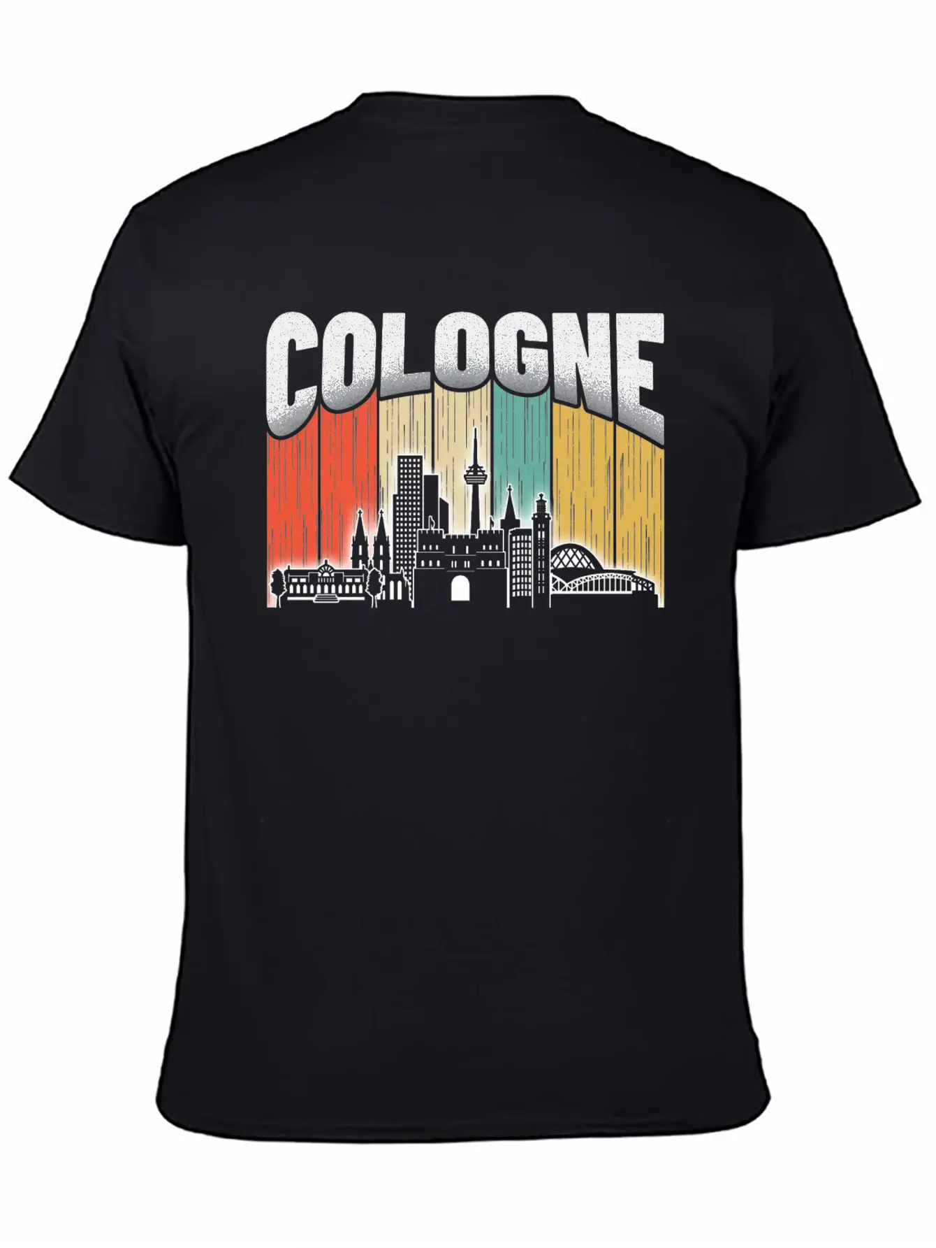 Cologne Germany Breathable Soft Cotton T-Shirt – Timeless Casual Look