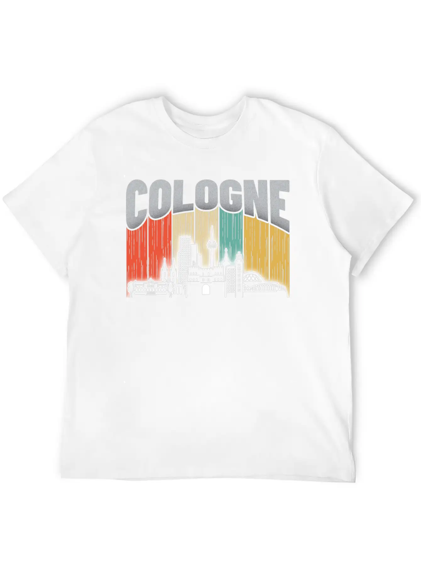 Cologne Germany Breathable Soft Cotton T-Shirt – Timeless Casual Look
