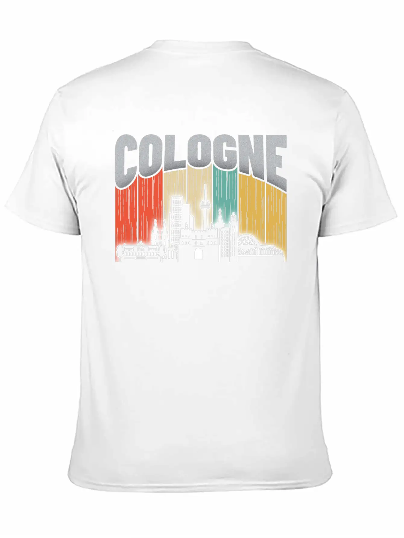 Cologne Germany Breathable Soft Cotton T-Shirt – Timeless Casual Look