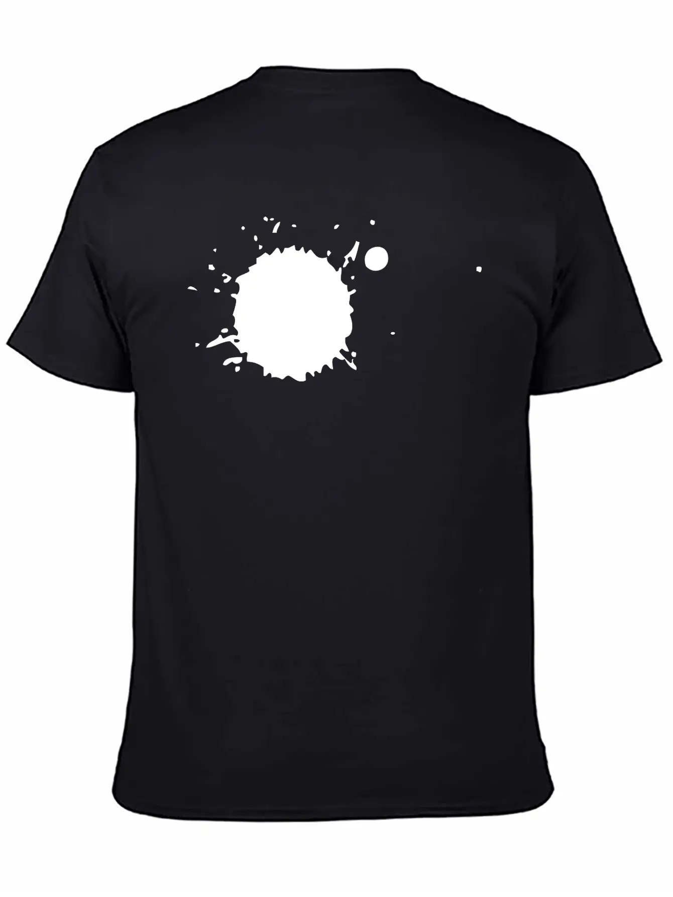 Color Splatter Breathable Soft Cotton T-Shirt – Timeless Casual Look