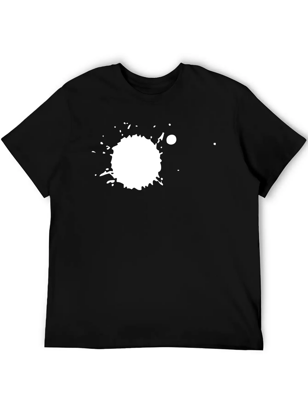 Color Splatter Breathable Soft Cotton T-Shirt – Timeless Casual Look