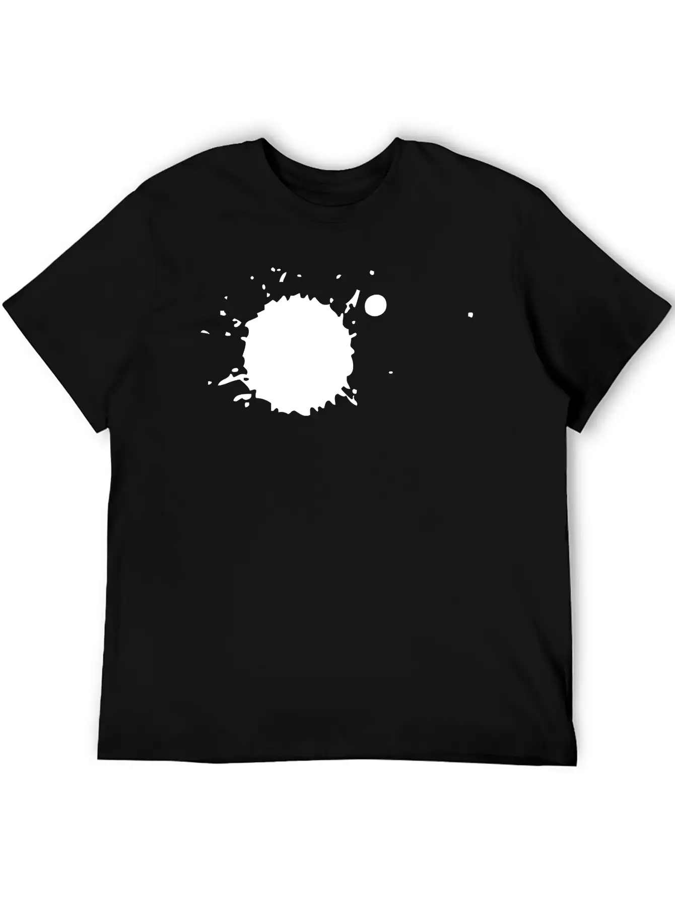 Color Splatter Breathable Soft Cotton T-Shirt – Timeless Casual Look