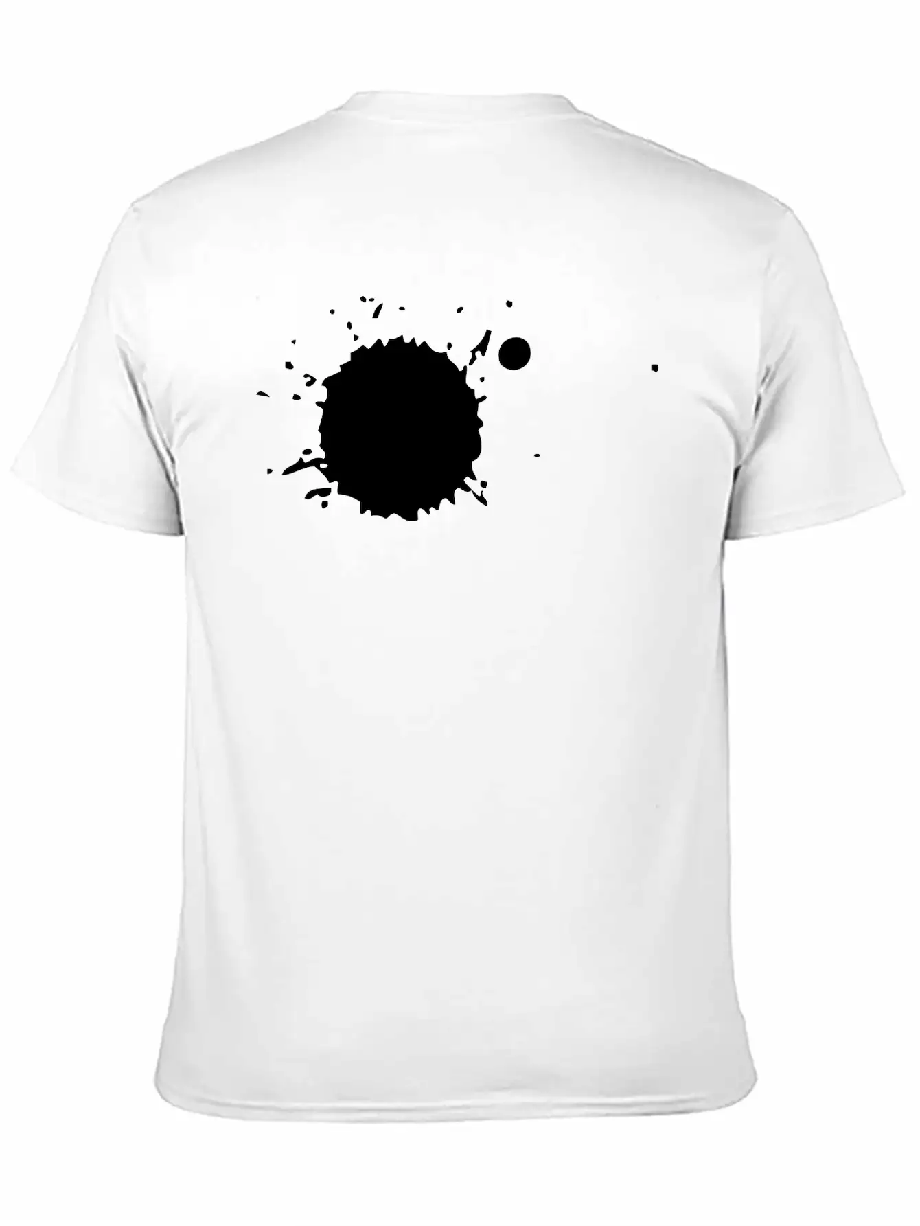 Color Splatter Breathable Soft Cotton T-Shirt – Timeless Casual Look