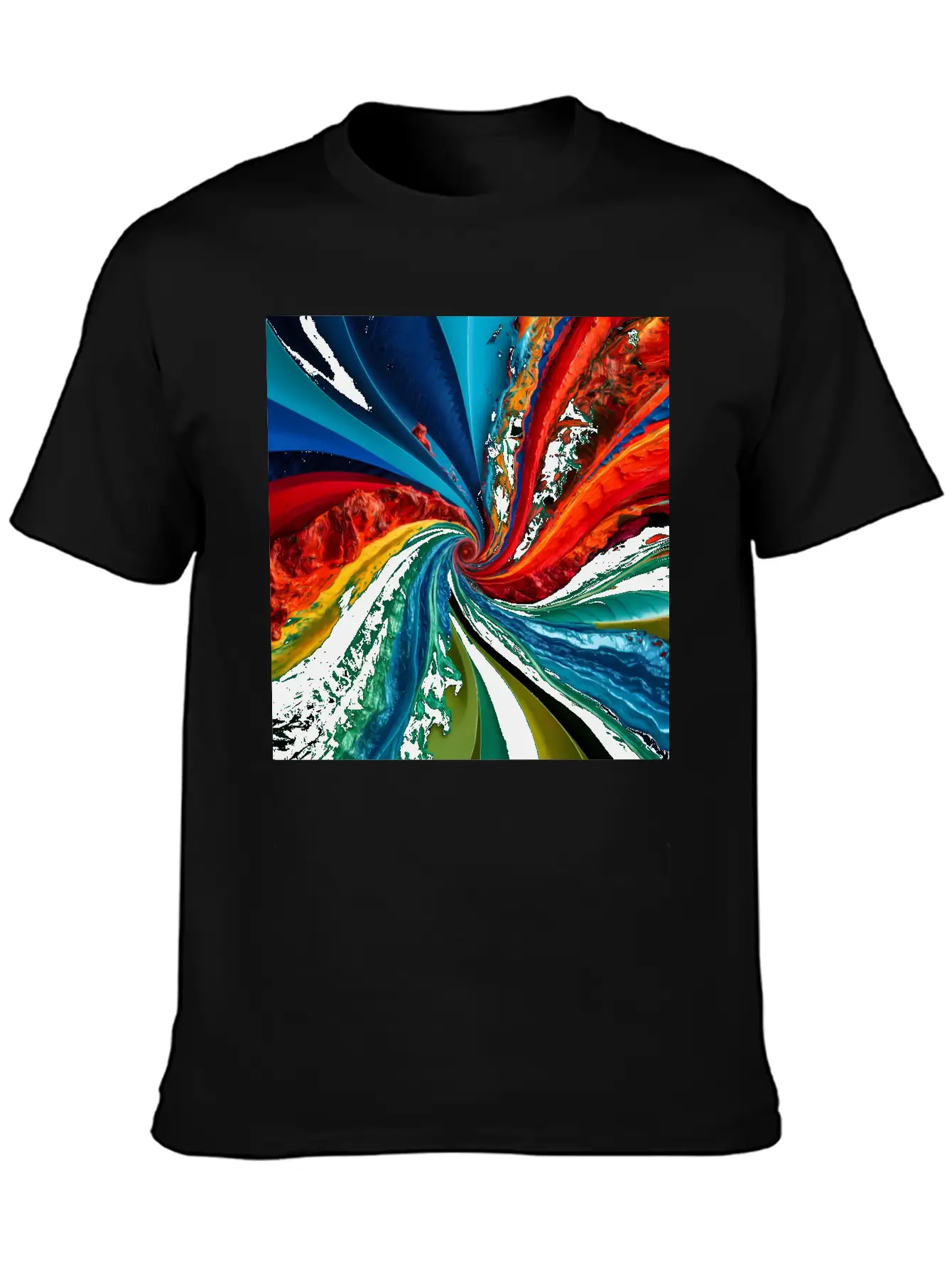 Color Symphony Unisex Short Sleeve Soft Cotton T-Shirt – Casual Everyday Wear