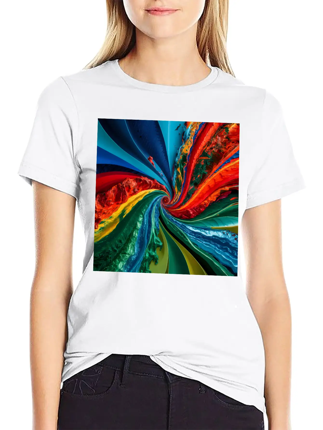 Color Symphony Unisex Short Sleeve Soft Cotton T-Shirt – Casual Everyday Wear