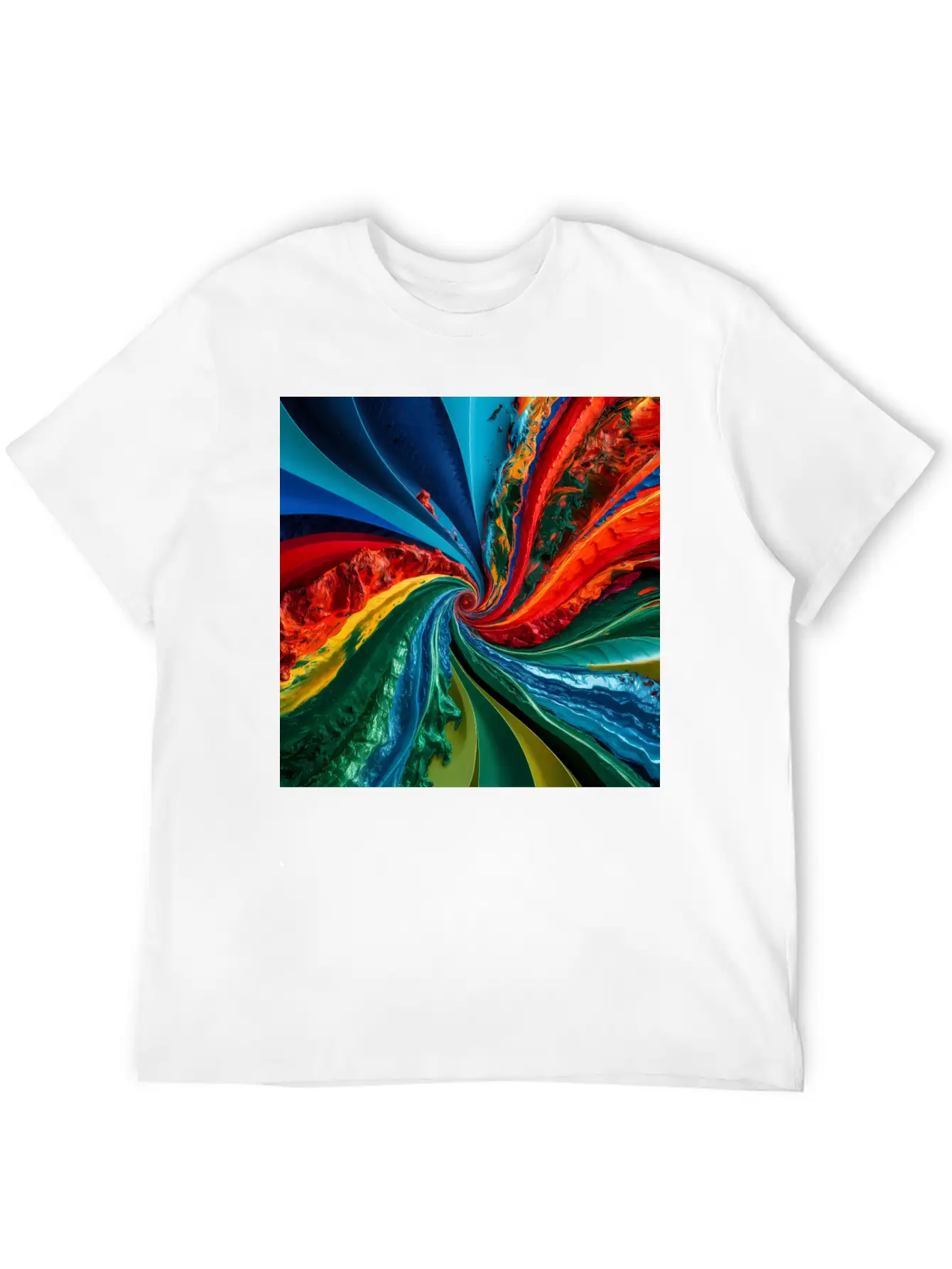 Color Symphony Unisex Short Sleeve Soft Cotton T-Shirt – Casual Everyday Wear