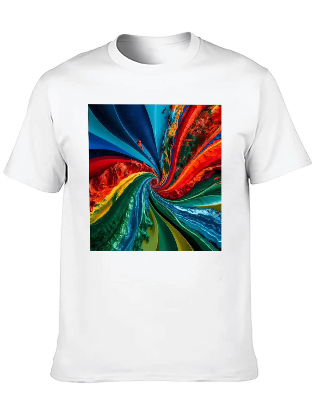 Color Symphony Unisex Short Sleeve Soft Cotton T-Shirt – Casual Everyday Wear