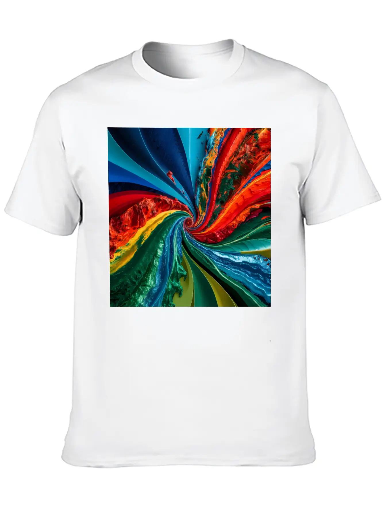 Color Symphony Unisex Short Sleeve Soft Cotton T-Shirt – Casual Everyday Wear