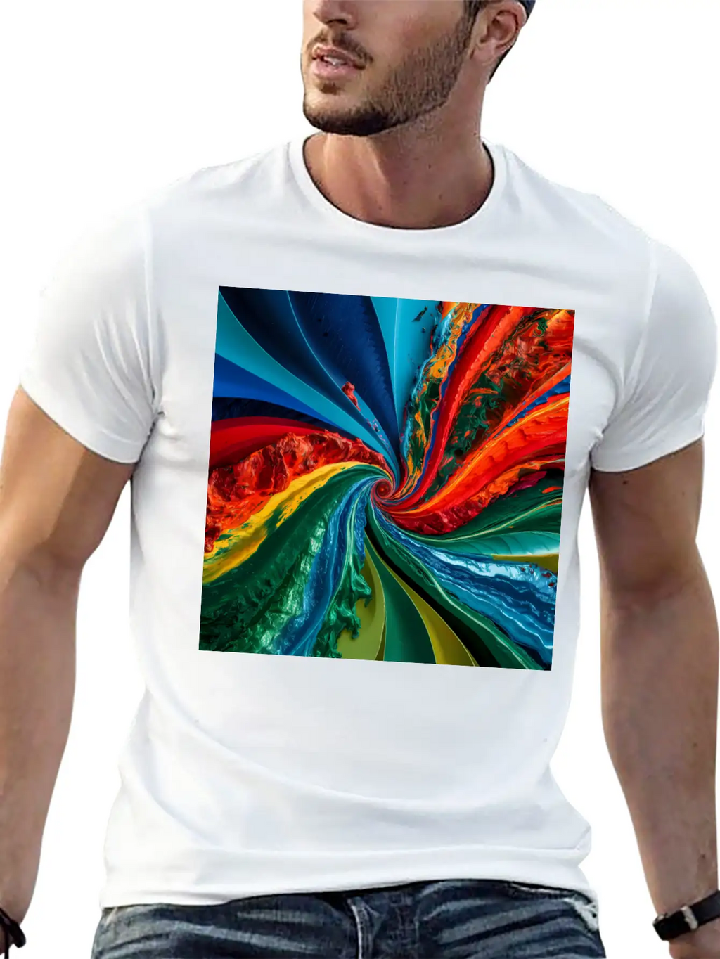 Color Symphony Unisex Short Sleeve Soft Cotton T-Shirt – Casual Everyday Wear