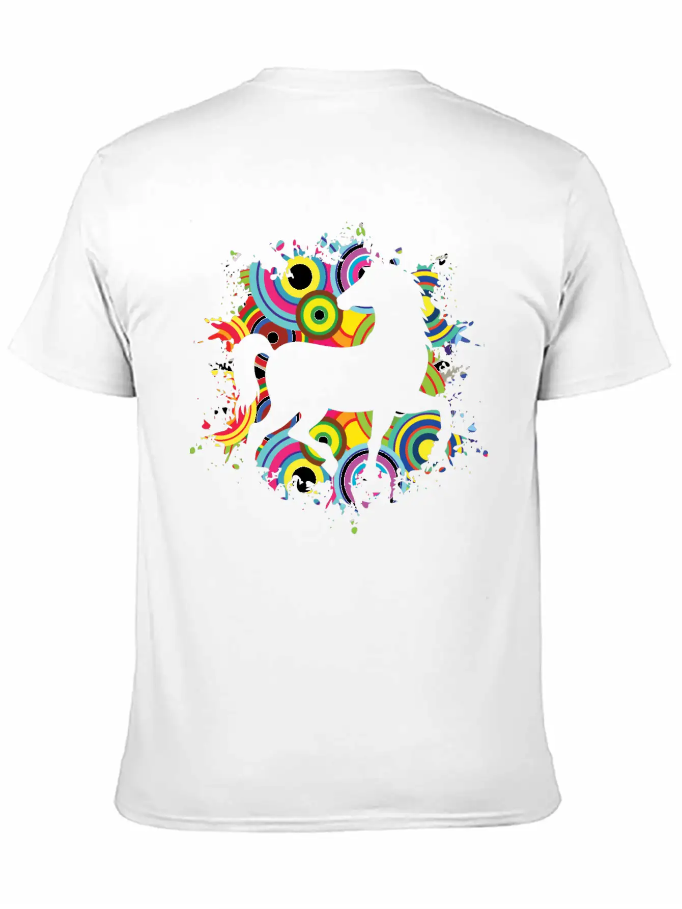 Colorful Horsing Shirt For Horse Lovers With Stylish Everyday T-Shirt – Unisex Basic Cotton Tee