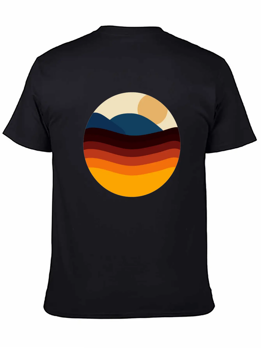 Colorful Ocean Art Stylish Everyday T-Shirt – Unisex Basic Cotton Tee