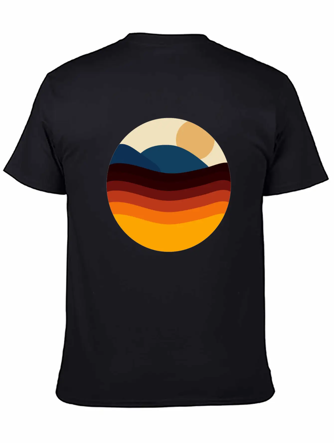 Colorful Ocean Art Stylish Everyday T-Shirt – Unisex Basic Cotton Tee