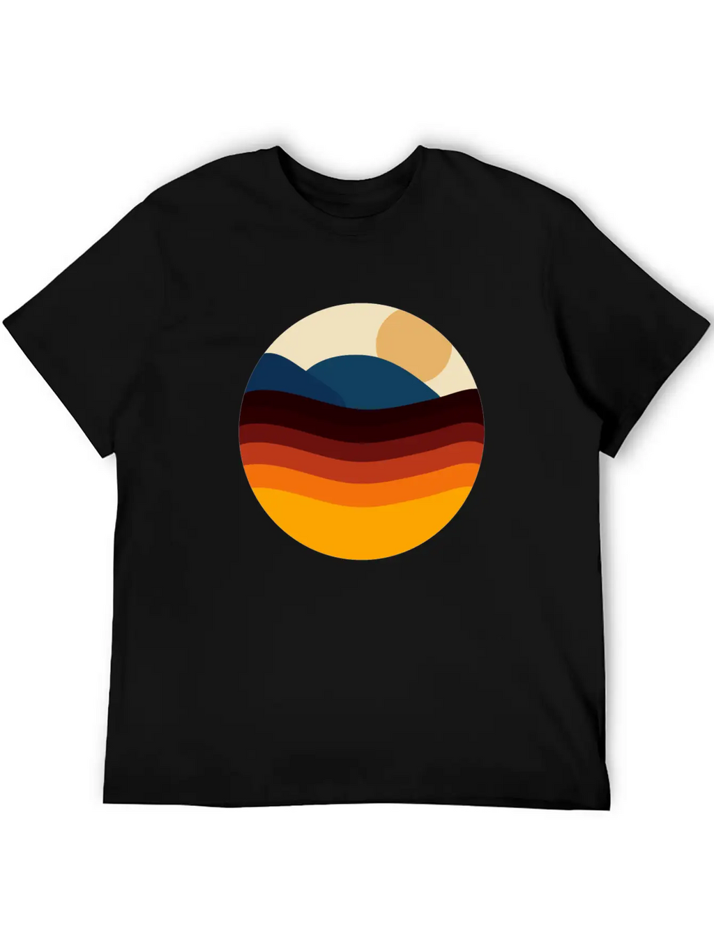 Colorful Ocean Art Stylish Everyday T-Shirt – Unisex Basic Cotton Tee