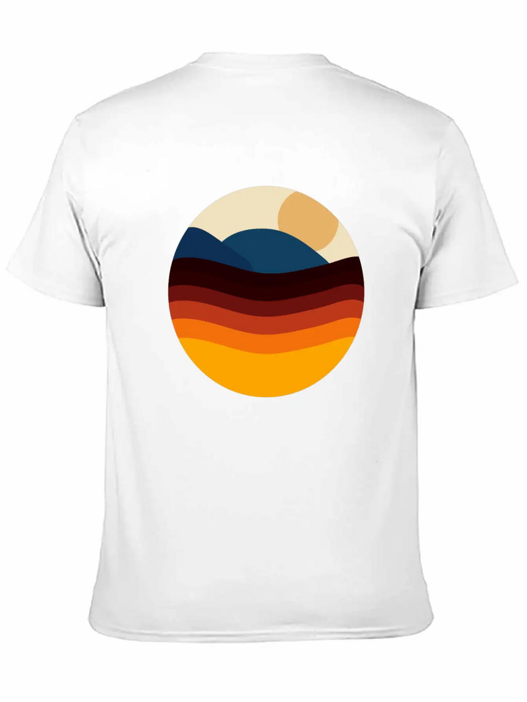 Colorful Ocean Art Stylish Everyday T-Shirt – Unisex Basic Cotton Tee