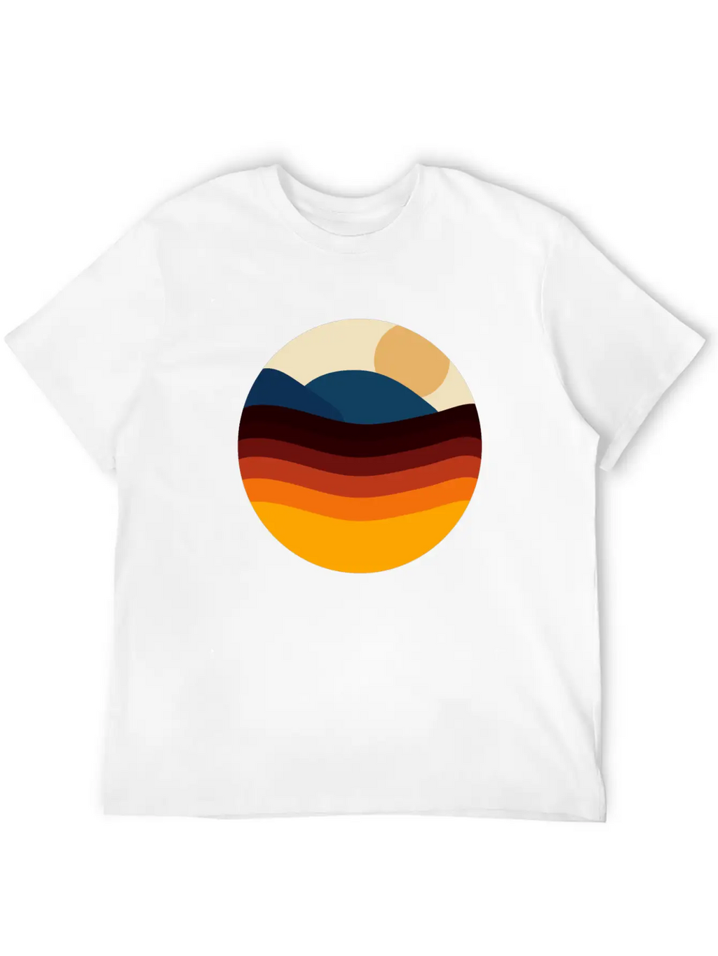 Colorful Ocean Art Stylish Everyday T-Shirt – Unisex Basic Cotton Tee