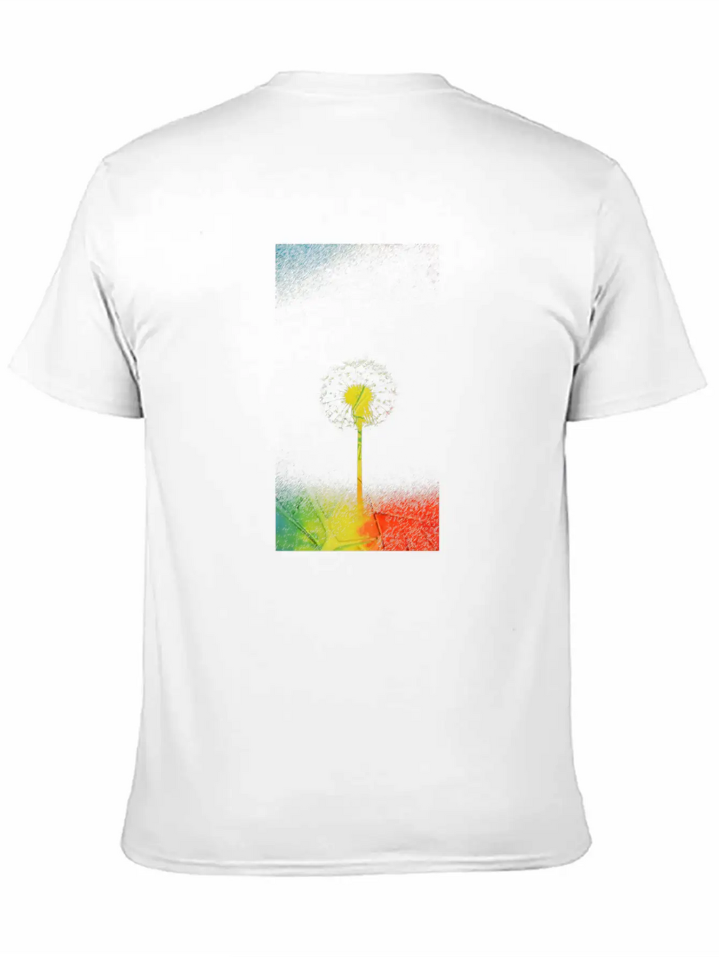 Colorful Painting Breathable Soft Cotton T-Shirt – Timeless Casual Look
