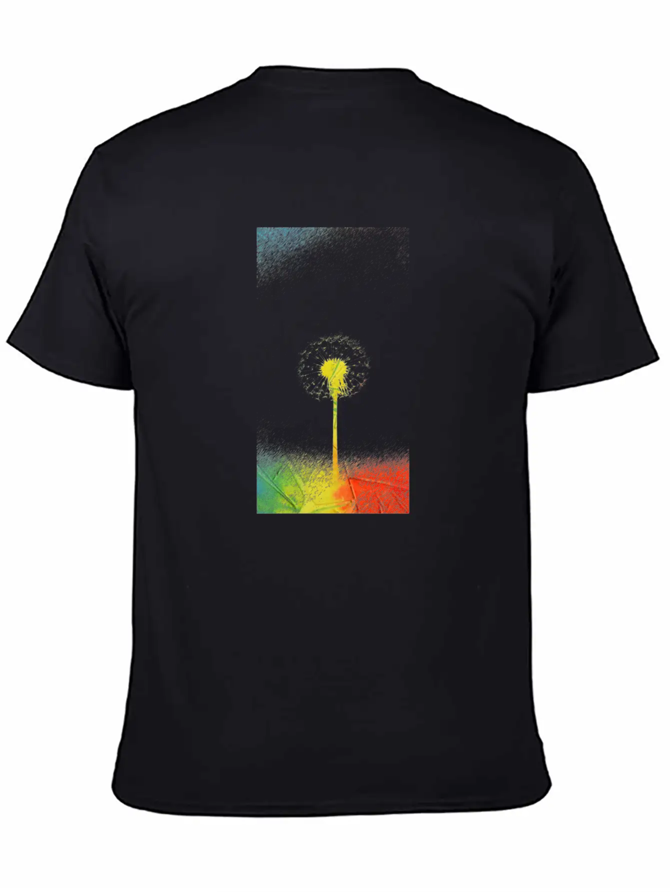 Colorful Painting Breathable Soft Cotton T-Shirt – Timeless Casual Look