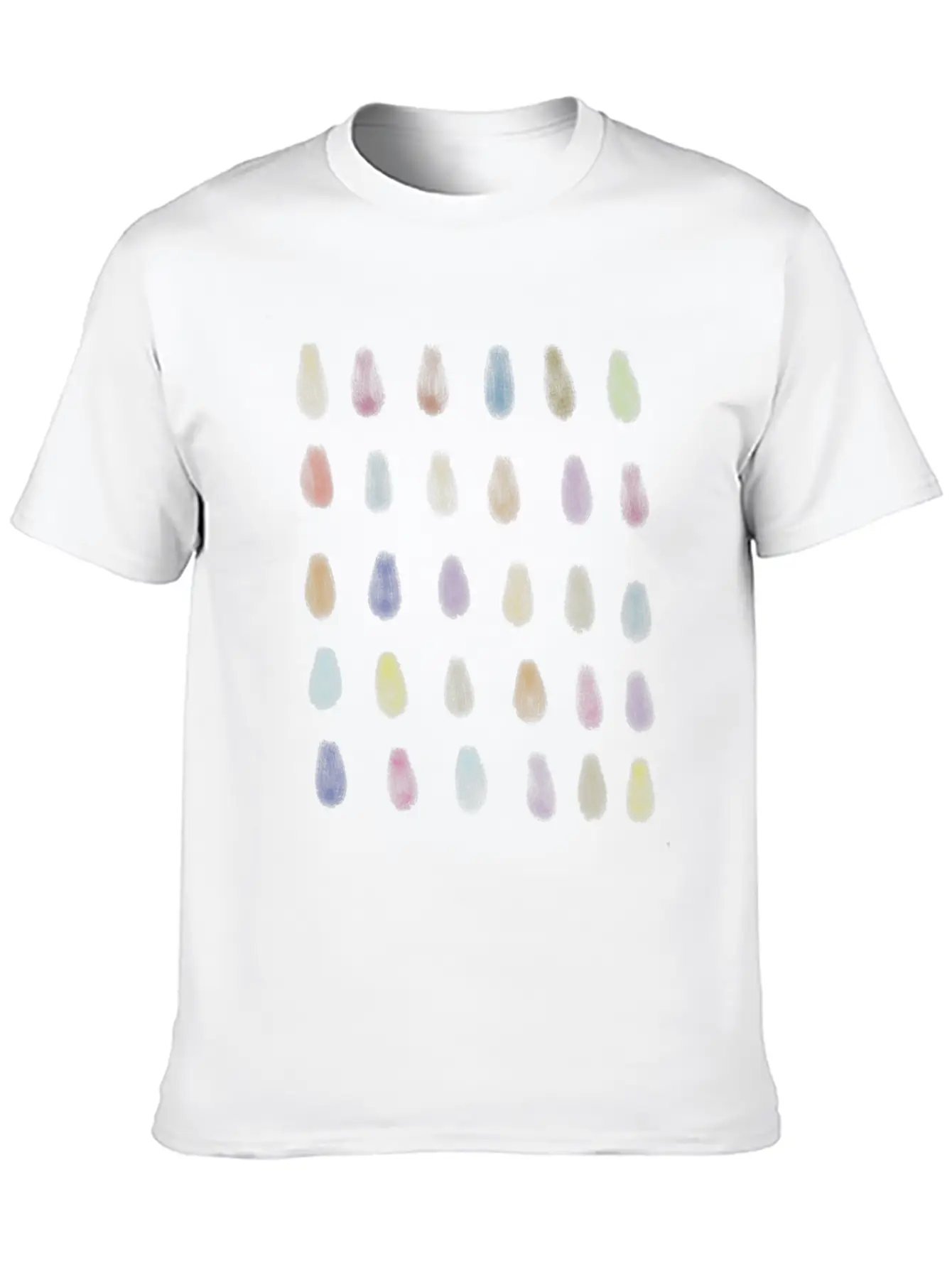 Colour Drop Modern Art V2 Unisex Casual T-Shirt – Clean Design For Daily Comfort