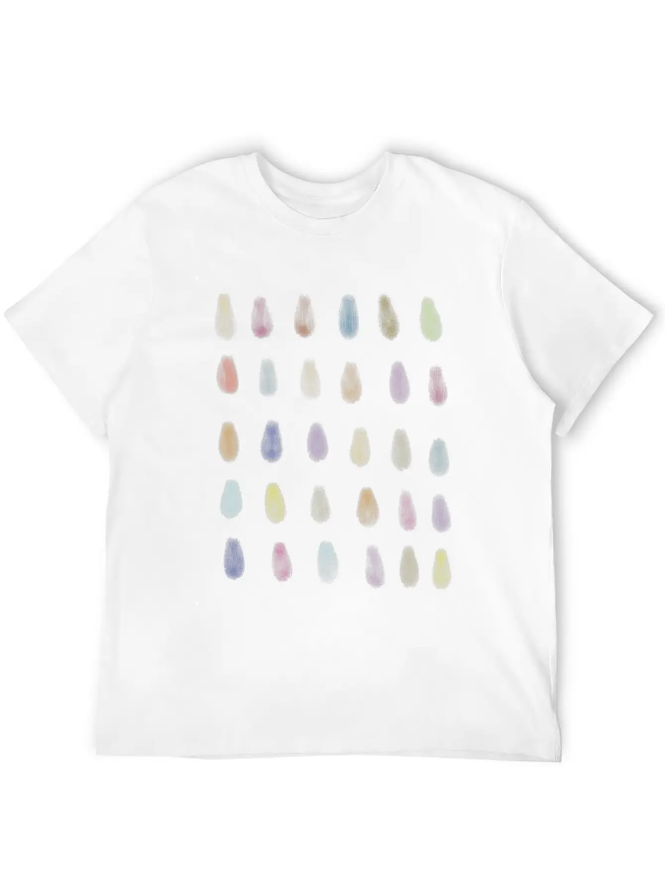 Colour Drop Modern Art V2 Unisex Casual T-Shirt – Clean Design For Daily Comfort