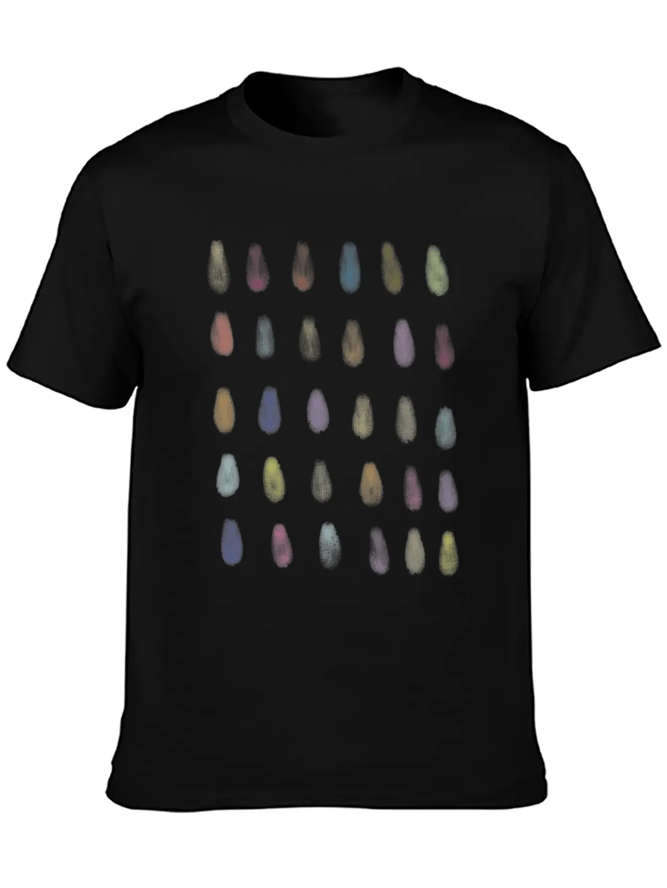 Colour Drop Modern Art V2 Unisex Casual T-Shirt – Clean Design For Daily Comfort