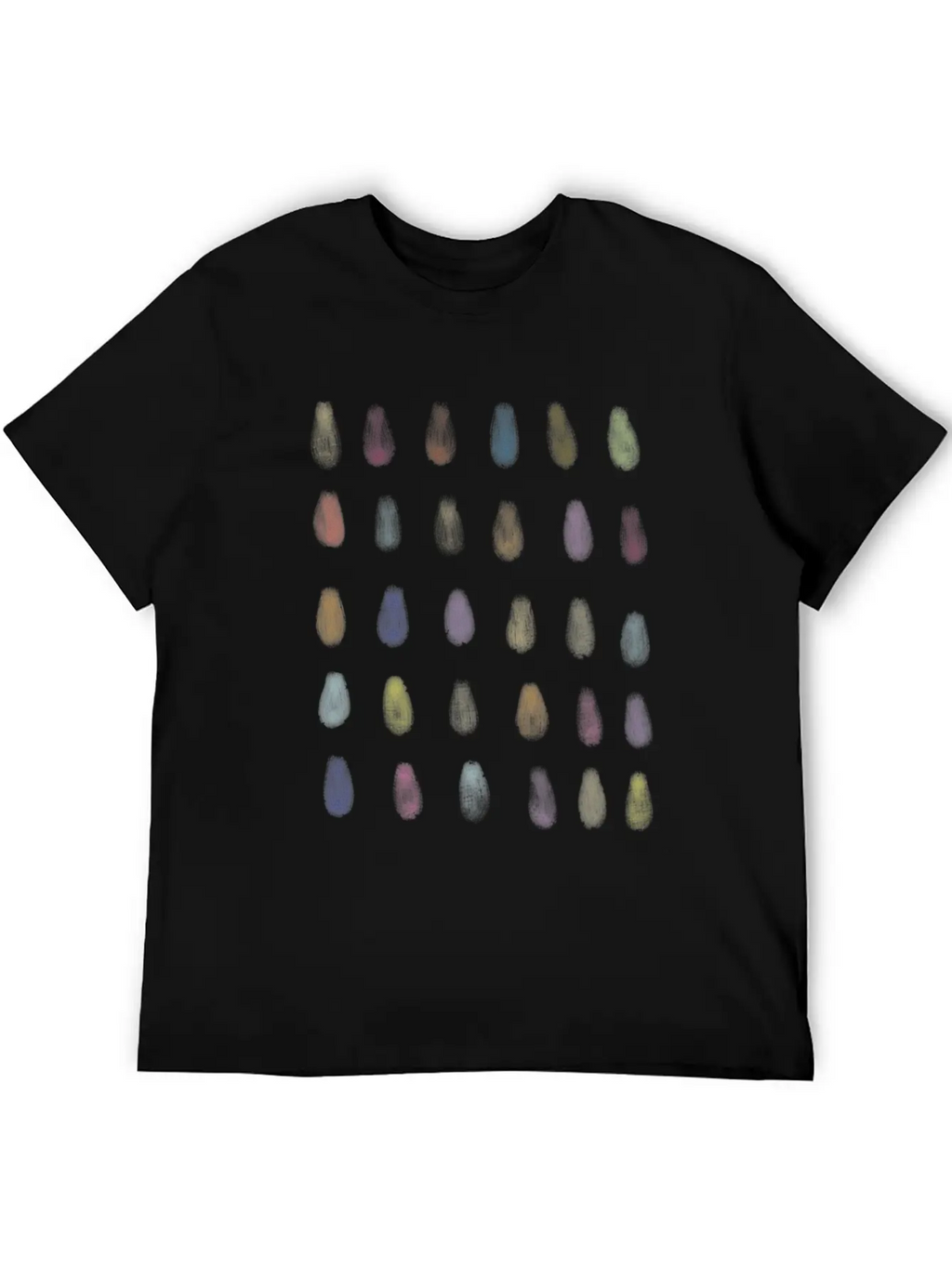 Colour Drop Modern Art V2 Unisex Casual T-Shirt – Clean Design For Daily Comfort