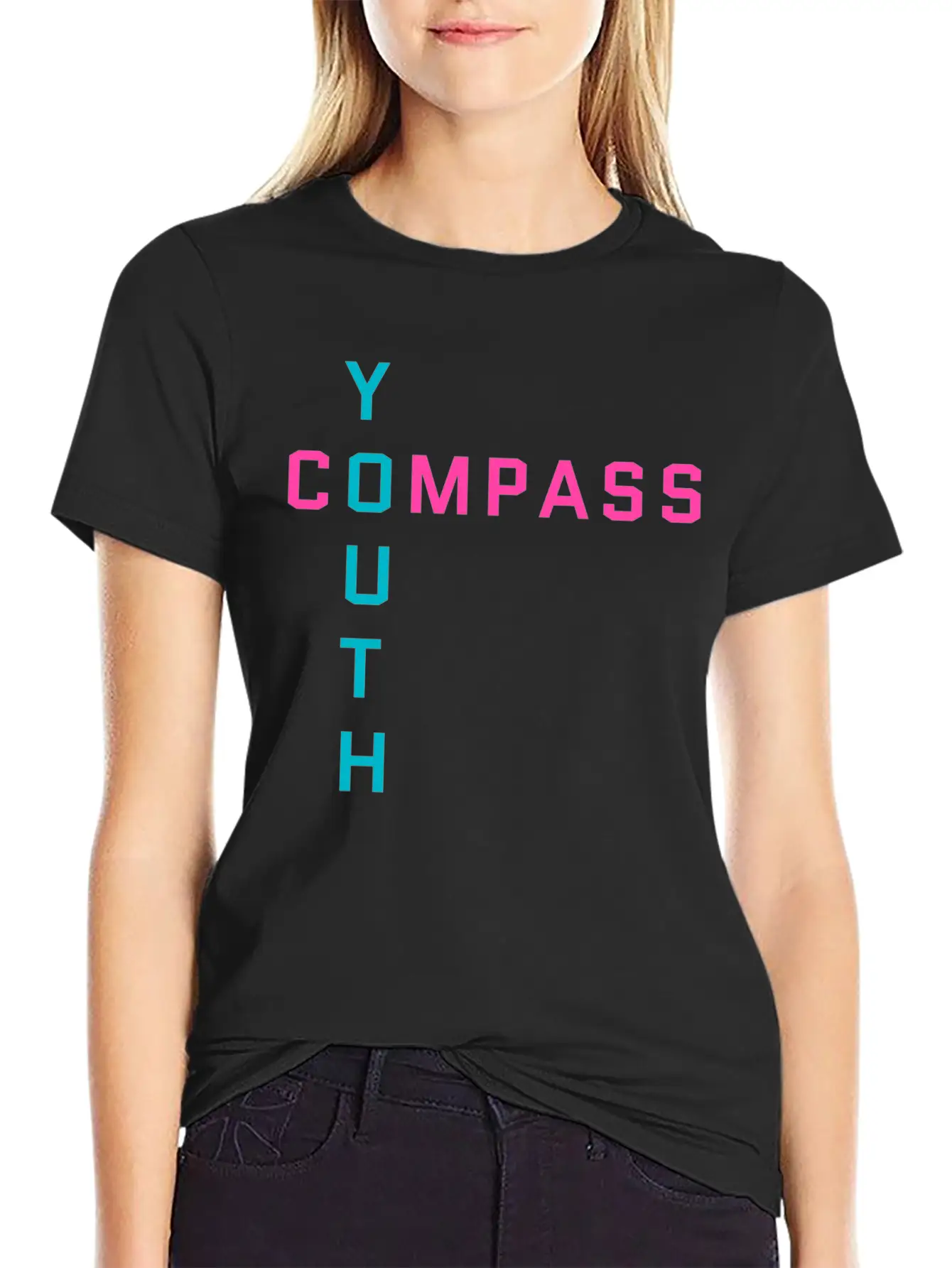 Compass Cross Unisex Casual T-Shirt – Clean Design For Daily Comfort