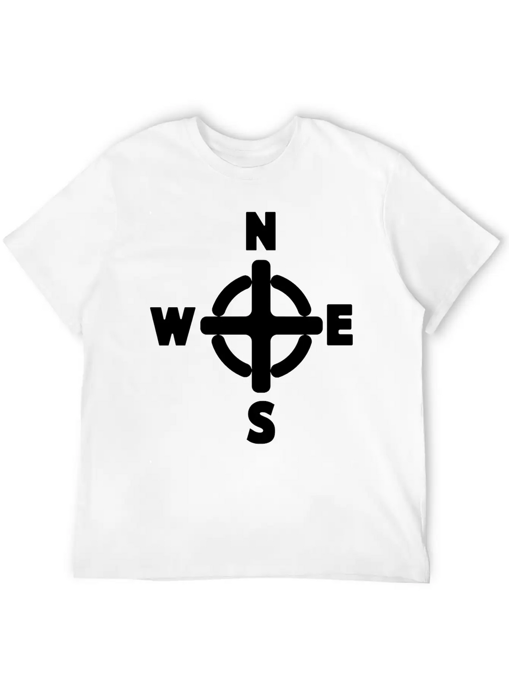 Compass Essential Cotton Tee For Daily Outfits – Unisex Style