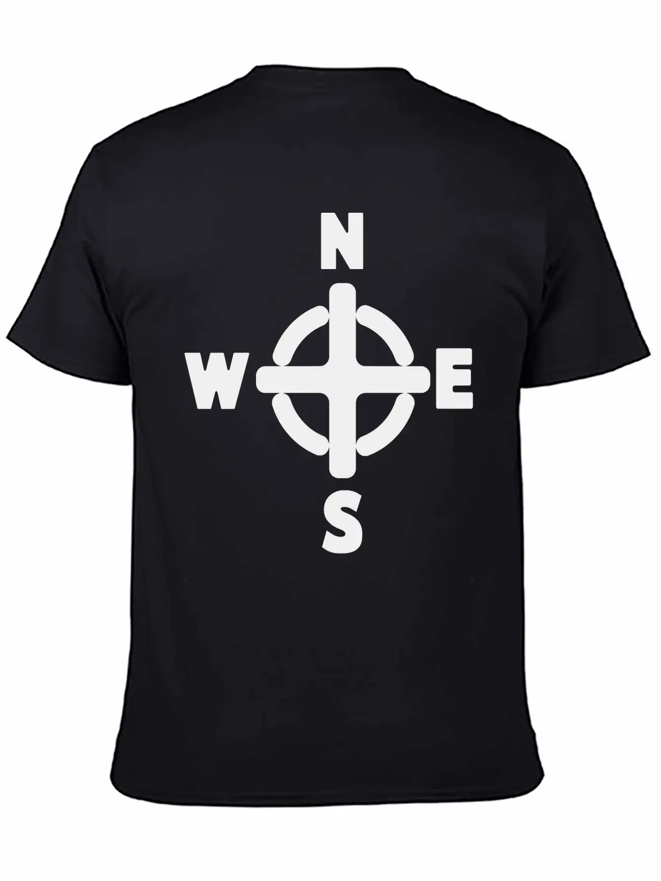 Compass Essential Cotton Tee For Daily Outfits – Unisex Style