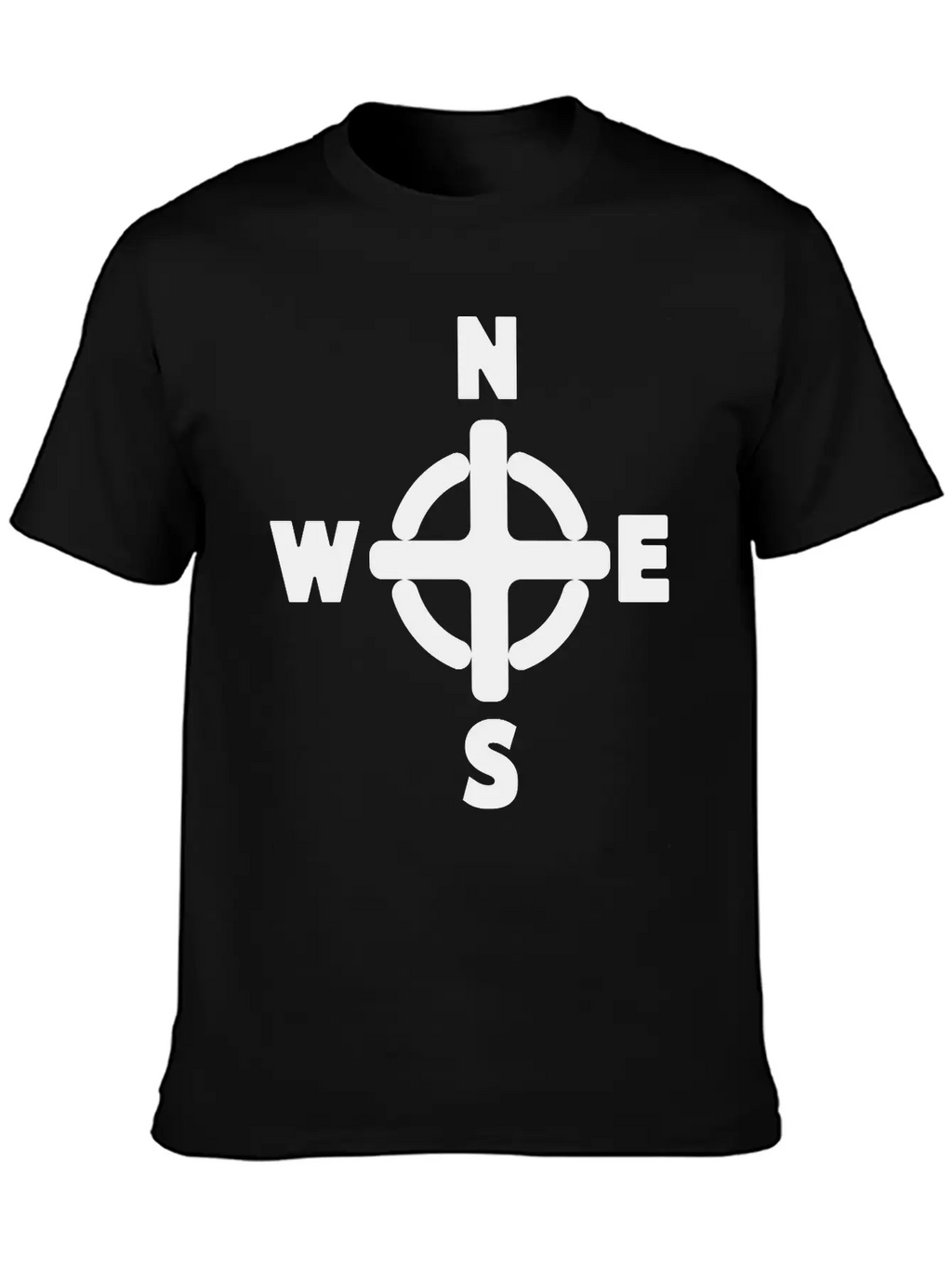 Compass Essential Cotton Tee For Daily Outfits – Unisex Style