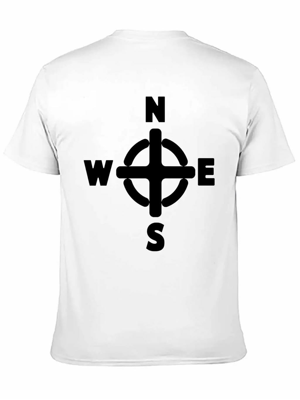 Compass Essential Cotton Tee For Daily Outfits – Unisex Style