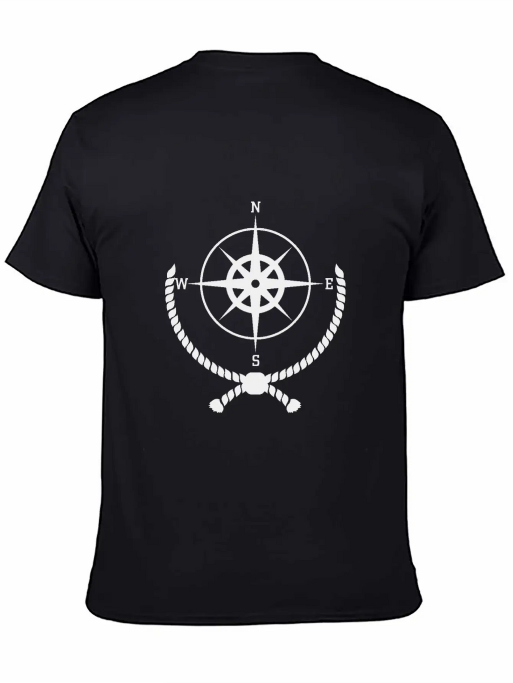 Compass Unisex Casual T-Shirt – Clean Design For Daily Comfort