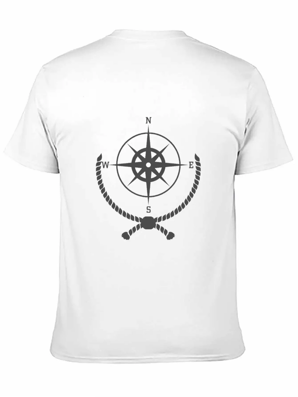 Compass Unisex Casual T-Shirt – Clean Design For Daily Comfort