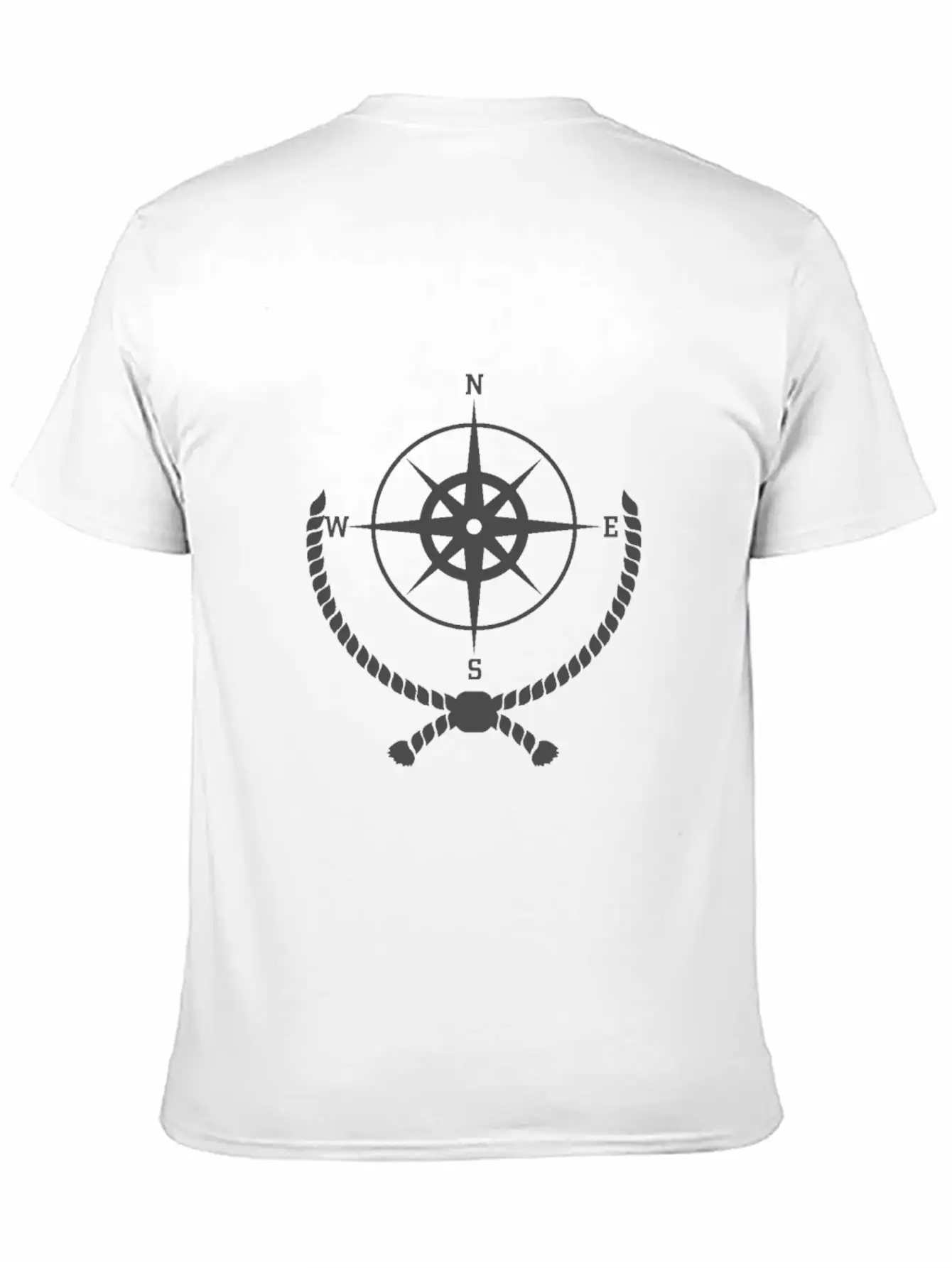 Compass Unisex Casual T-Shirt – Clean Design For Daily Comfort