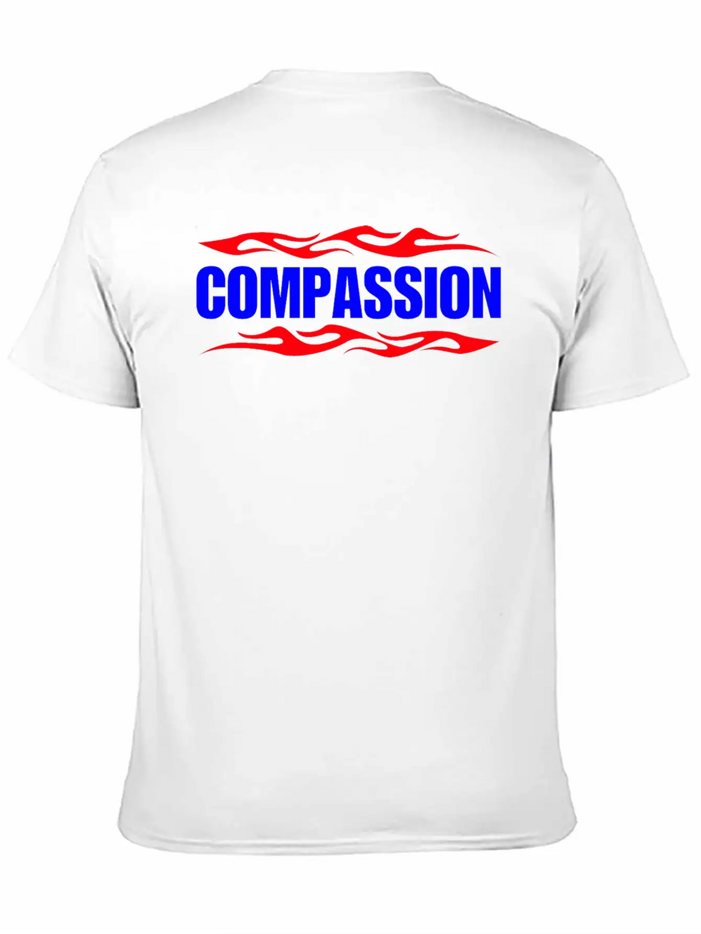 COMPASSION Casual Graphic T-Shirt – Simple And Comfortable Daily Wear