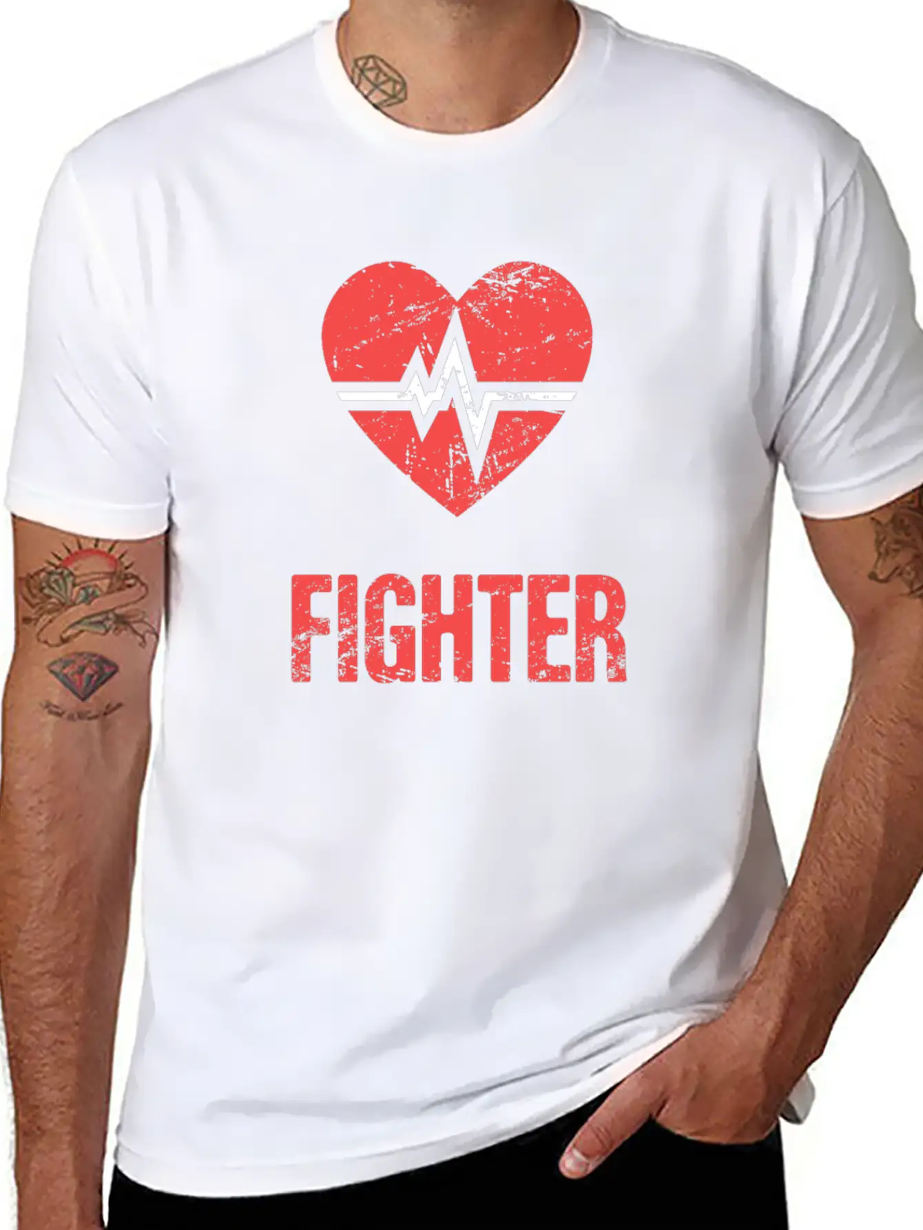 Congestive Heart Failure - Get Well Gift Unisex Casual T-Shirt – Clean Design For Daily Comfort