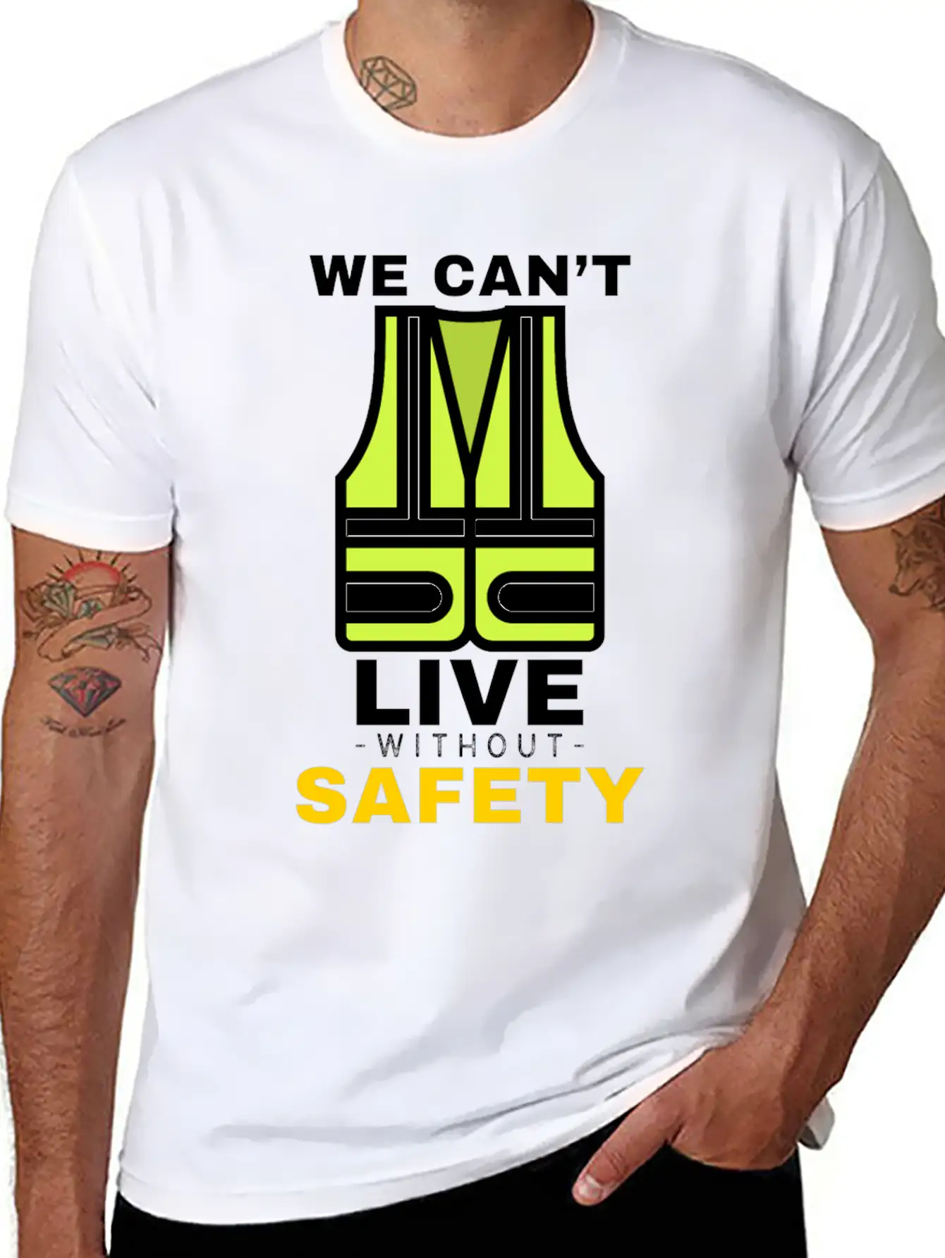 Construction Safety Officer Manager Unisex Casual T-Shirt – Clean Design For Daily Comfort