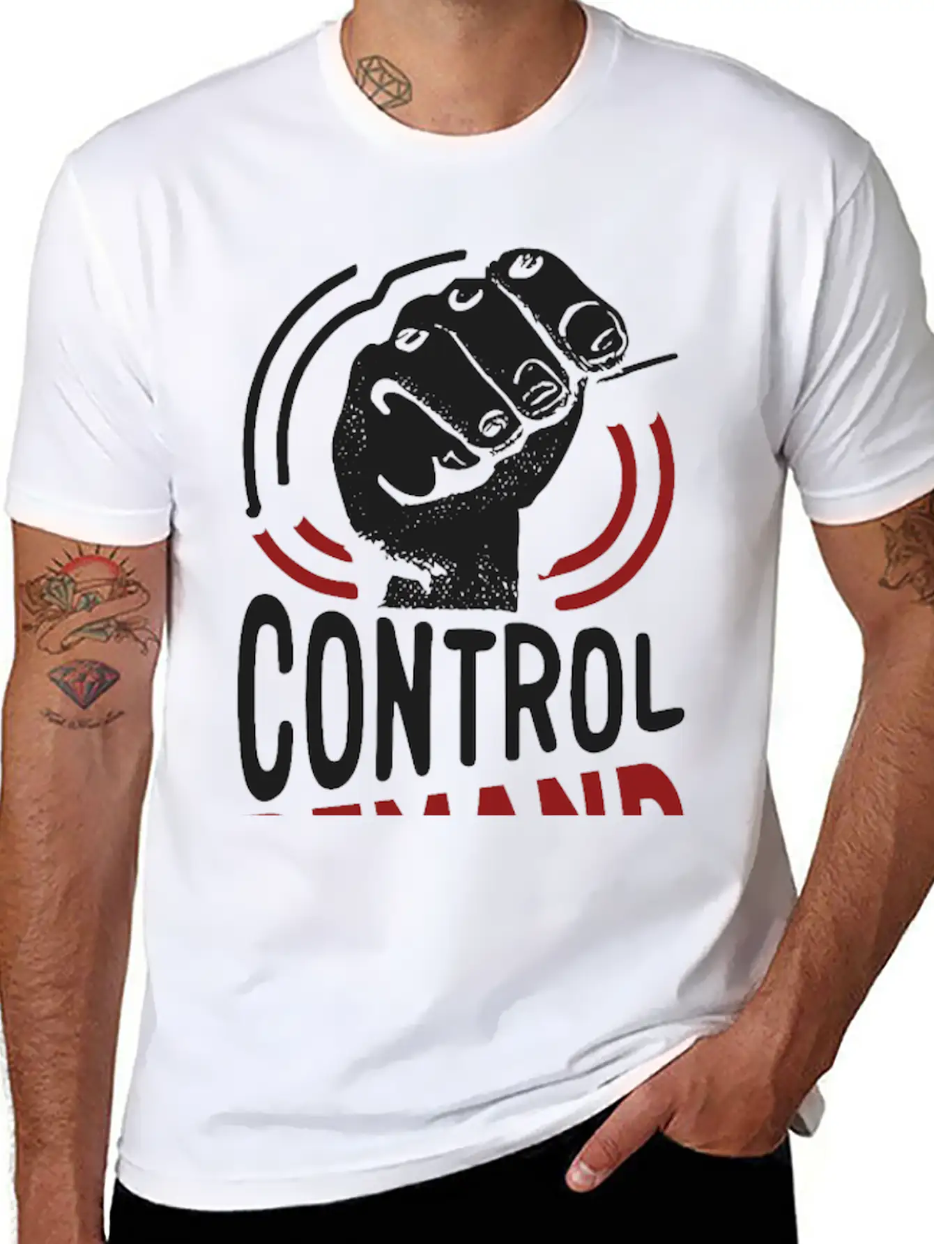 Control Demand Reduce Volatility Breathable Soft Cotton T-Shirt – Timeless Casual Look