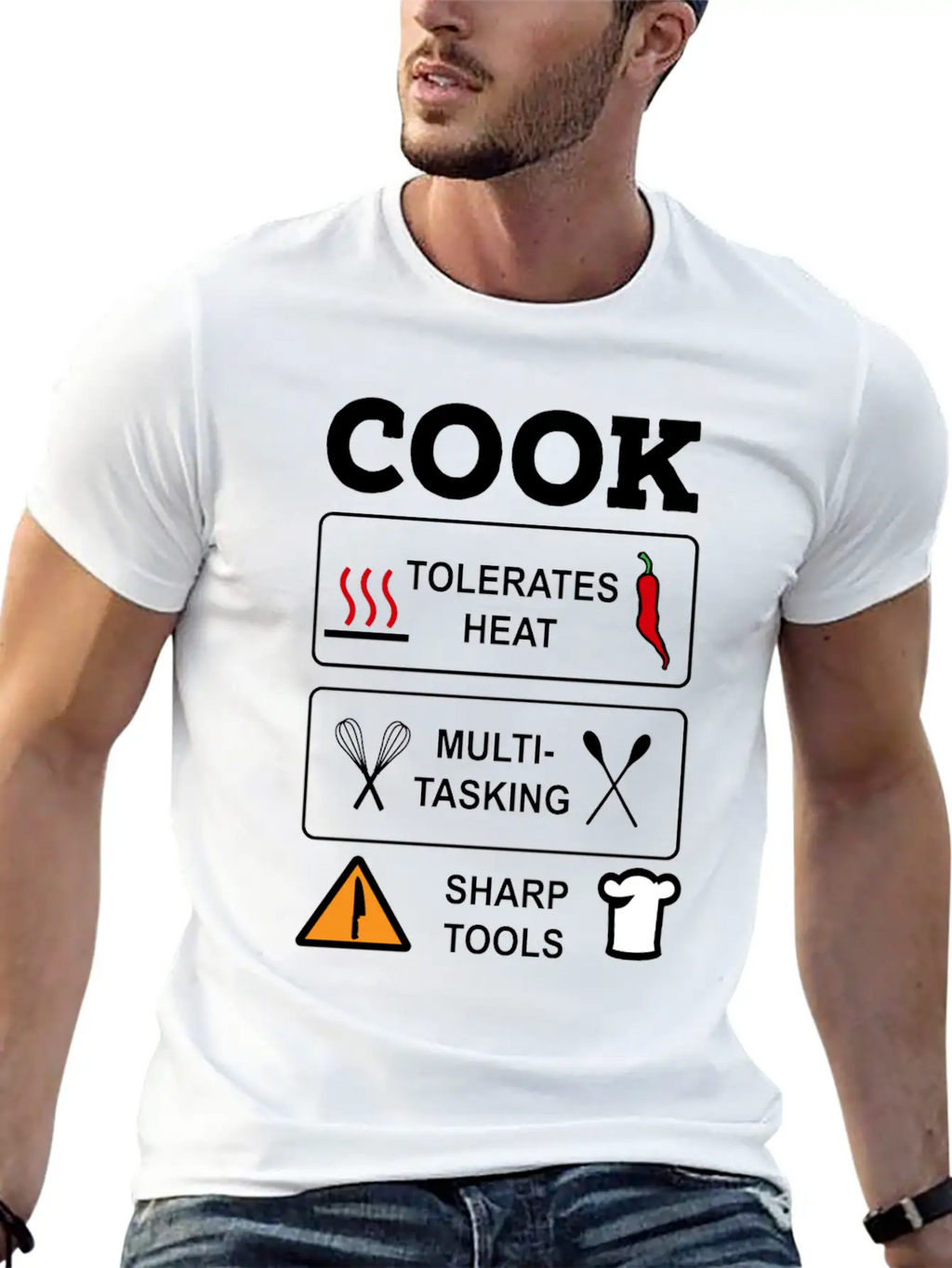 Cook Casual Graphic T-Shirt – Simple And Comfortable Daily Wear