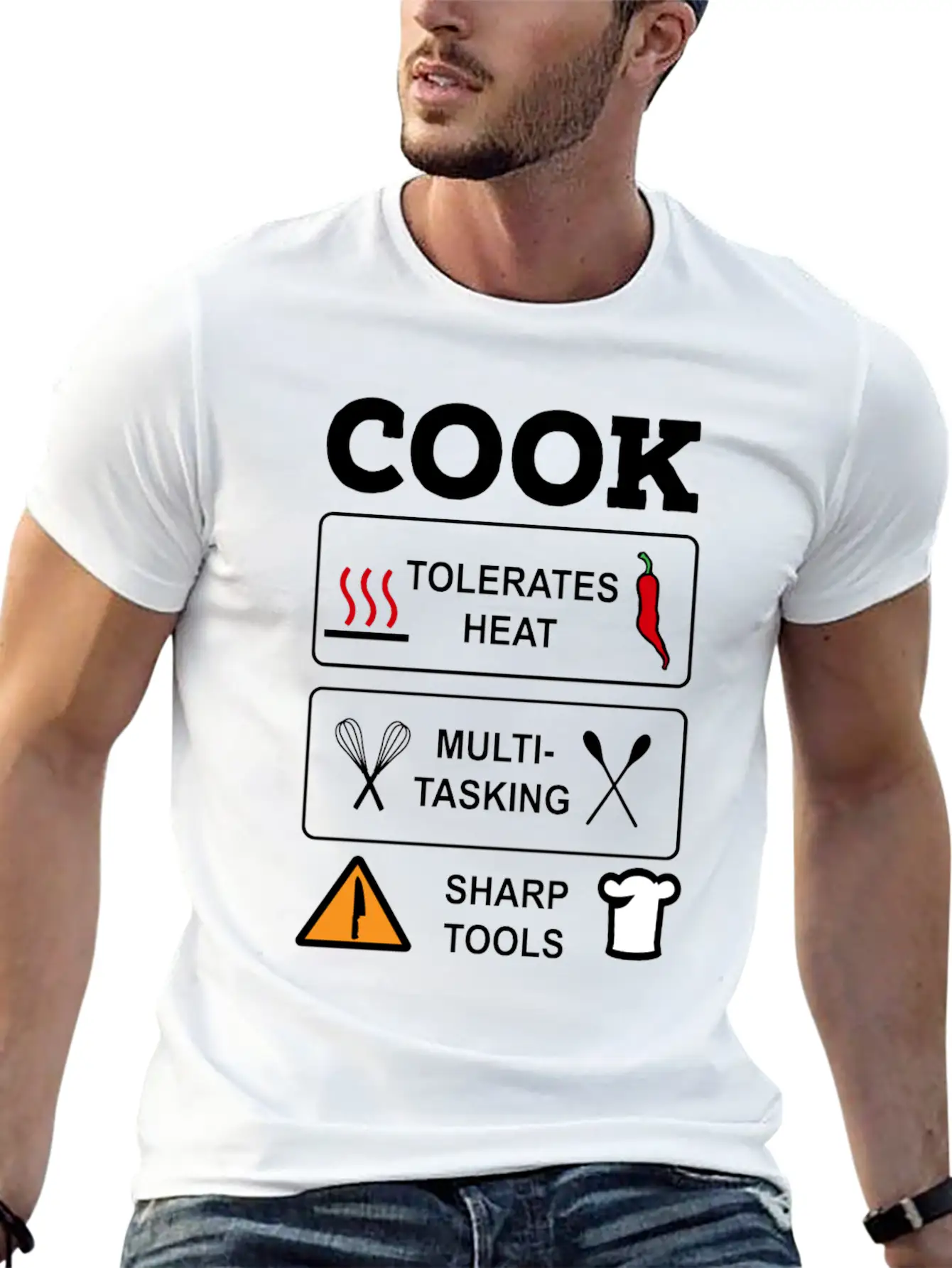 Cook Casual Graphic T-Shirt – Simple And Comfortable Daily Wear