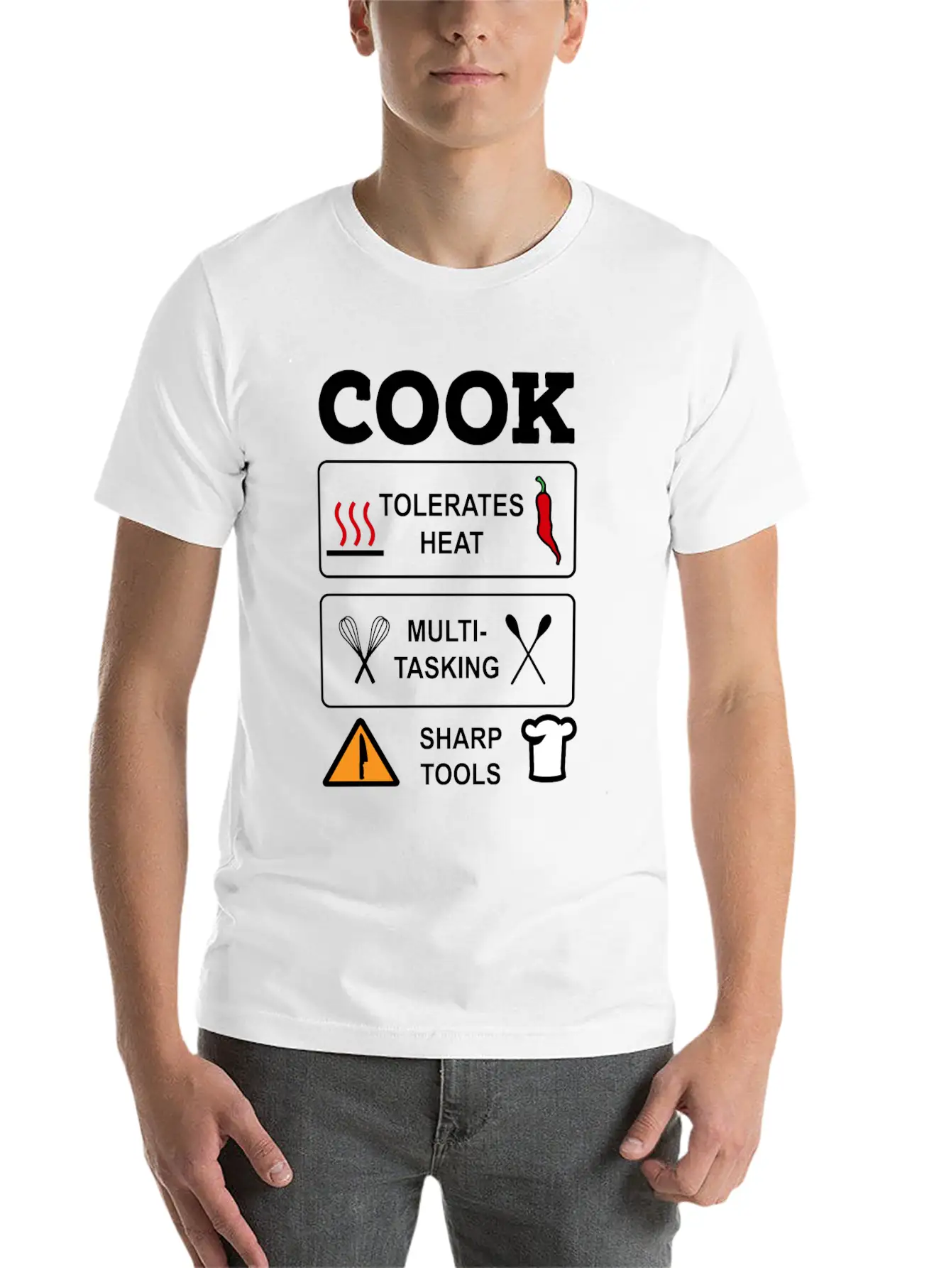 Cook Casual Graphic T-Shirt – Simple And Comfortable Daily Wear