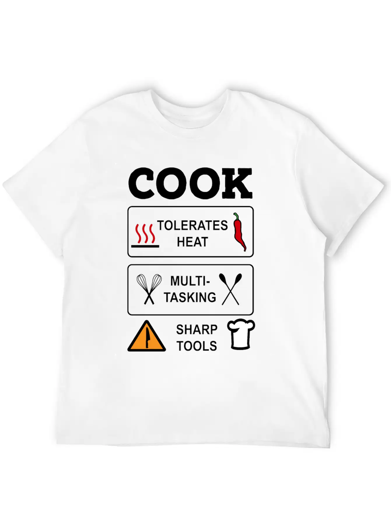 Cook Casual Graphic T-Shirt – Simple And Comfortable Daily Wear