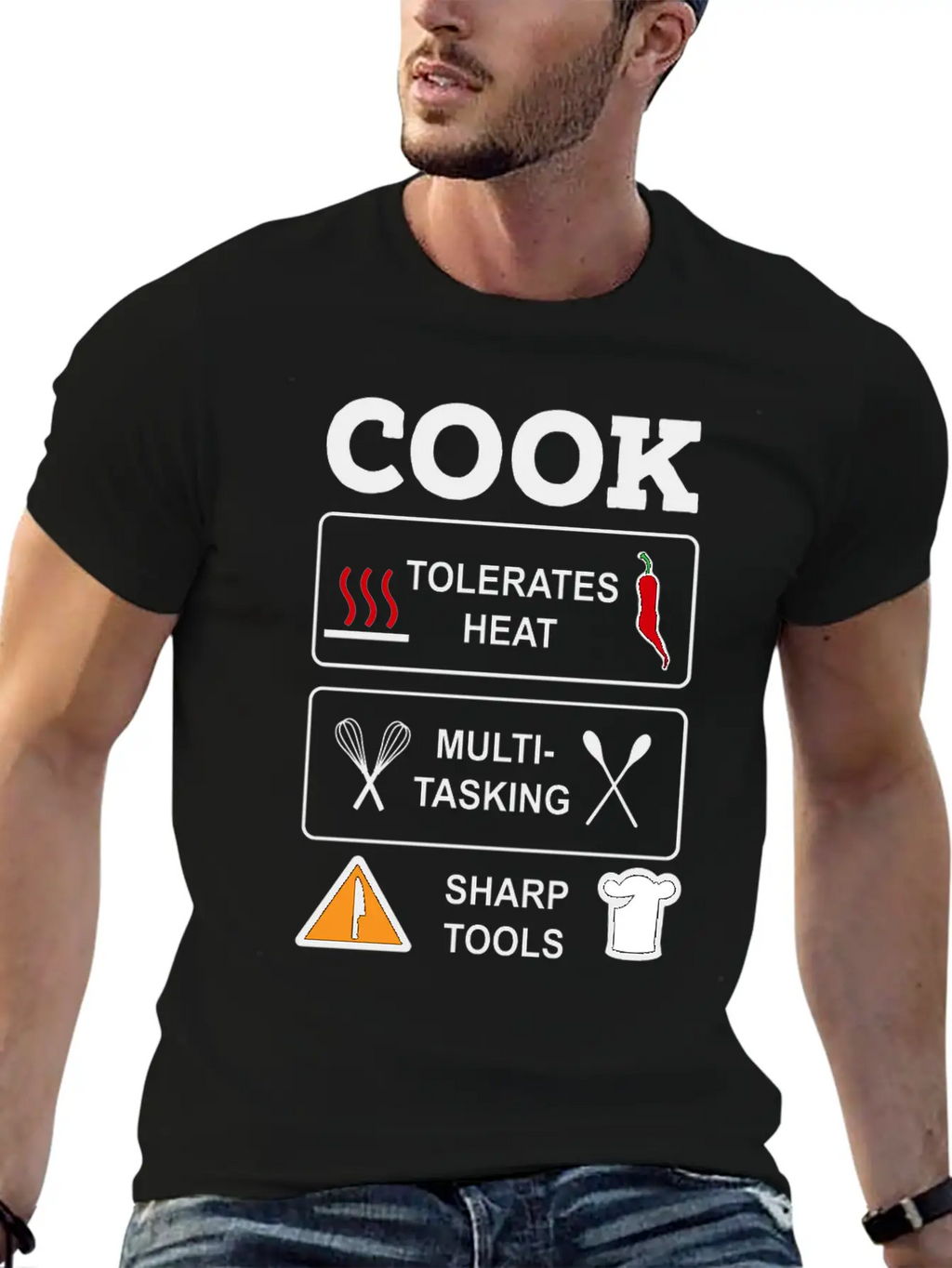 Cook Casual Graphic T-Shirt – Simple And Comfortable Daily Wear