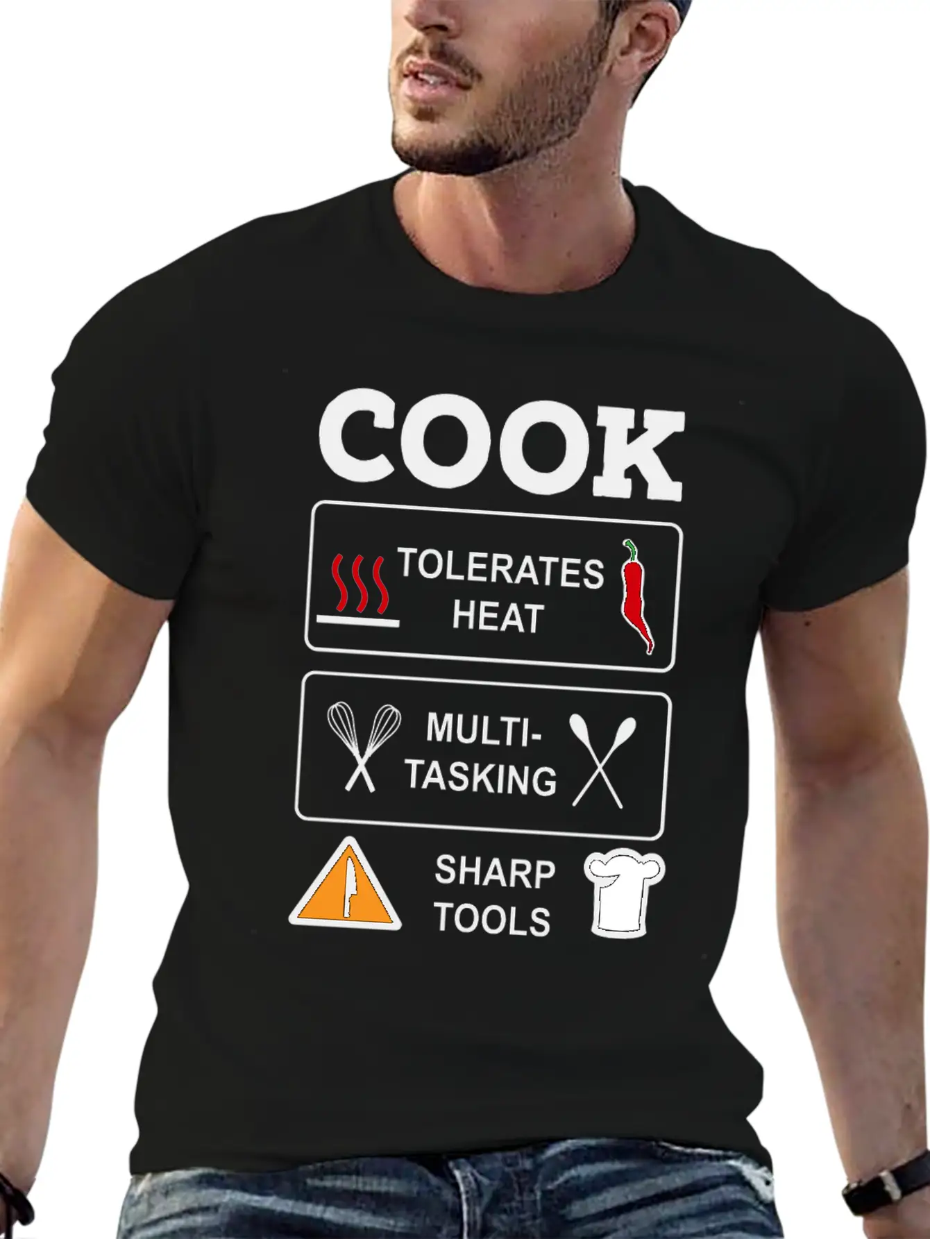 Cook Casual Graphic T-Shirt – Simple And Comfortable Daily Wear