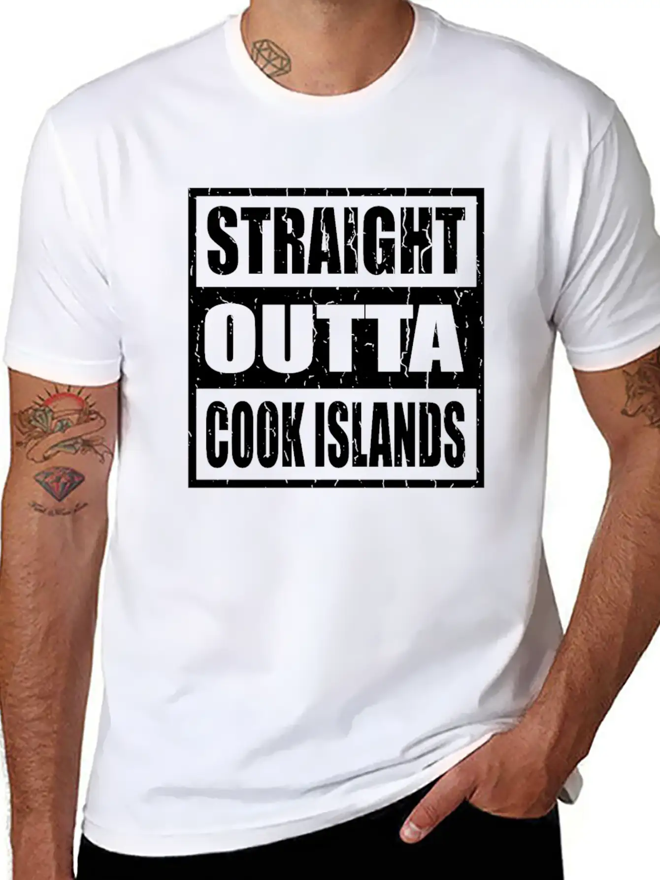 Cook Islands Cook Islands Unisex Short Sleeve Soft Cotton T-Shirt – Casual Everyday Wear