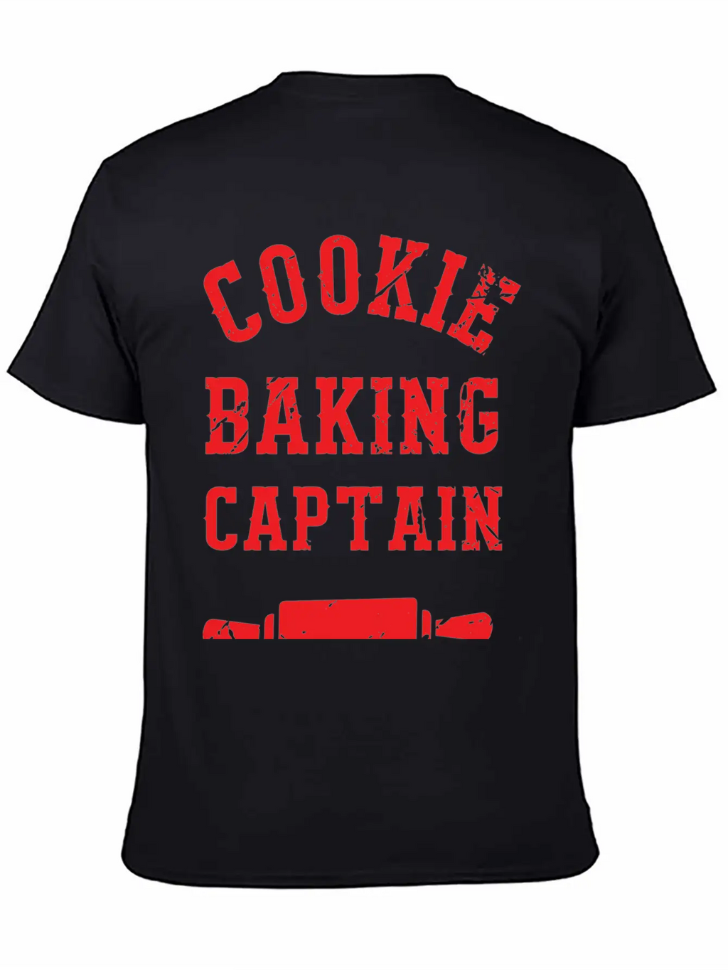 Cookie Baking Captain Essential Cotton Tee For Daily Outfits – Unisex Style