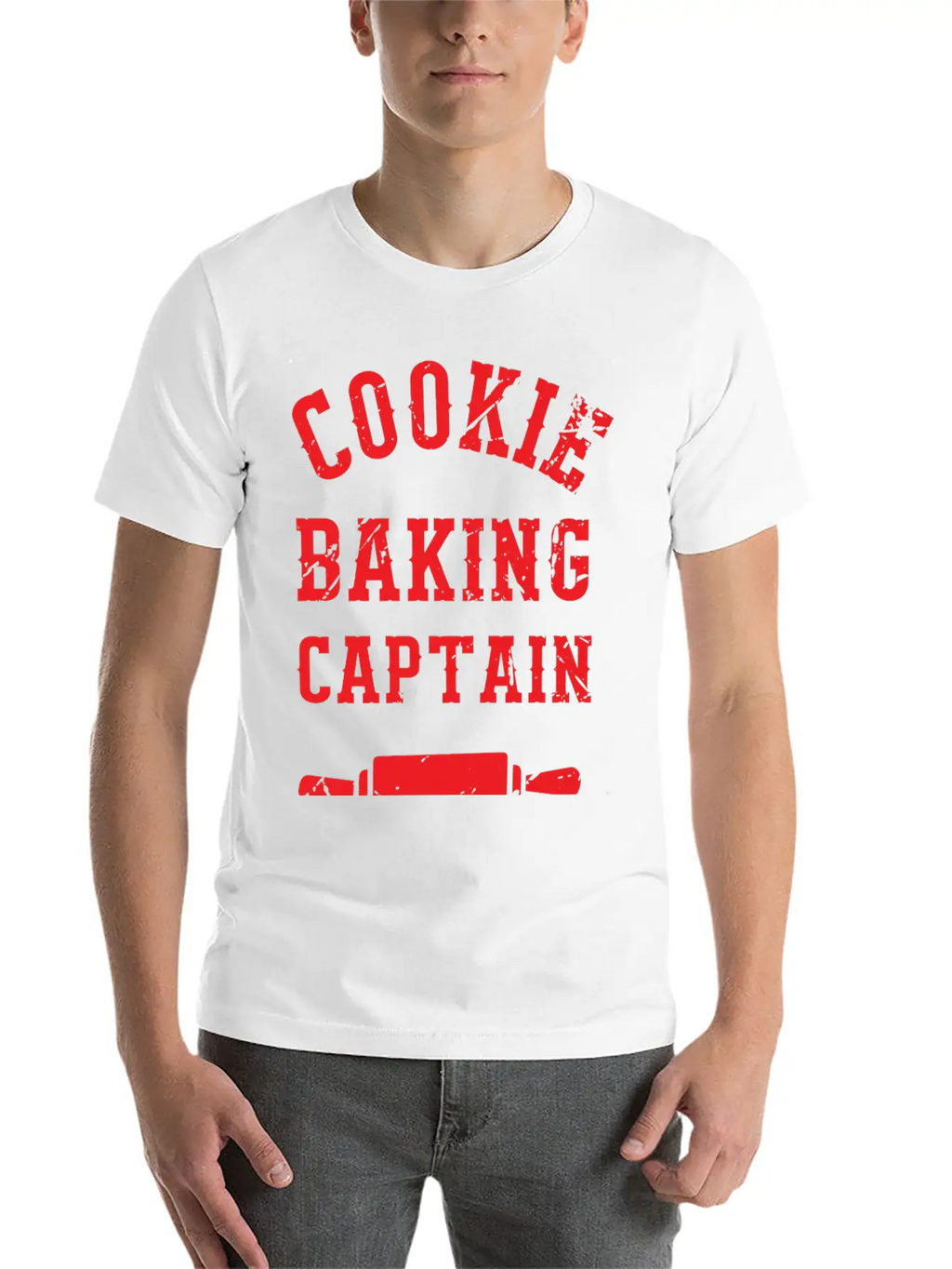 Cookie Baking Captain Essential Cotton Tee For Daily Outfits – Unisex Style