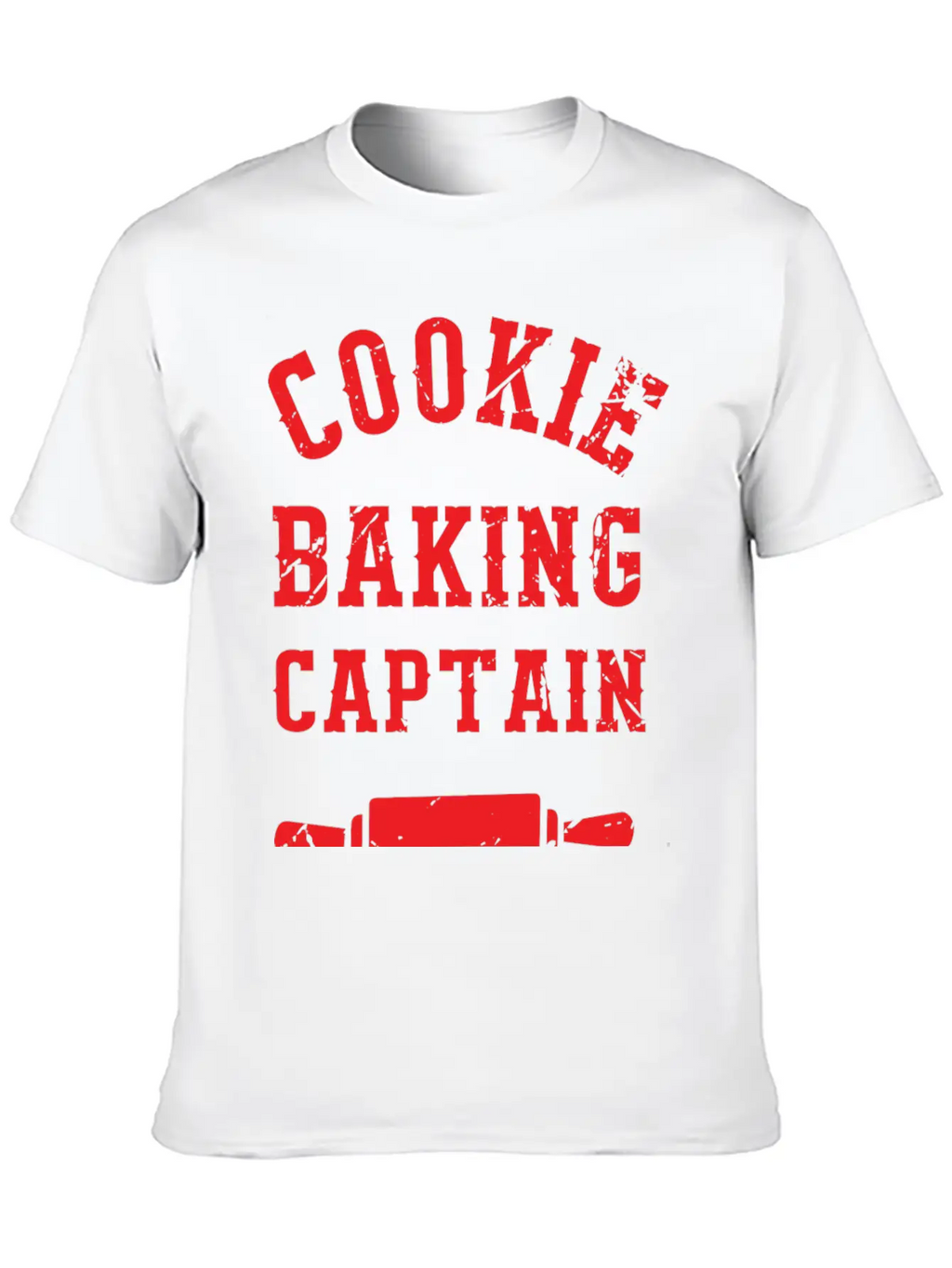 Cookie Baking Captain Essential Cotton Tee For Daily Outfits – Unisex Style